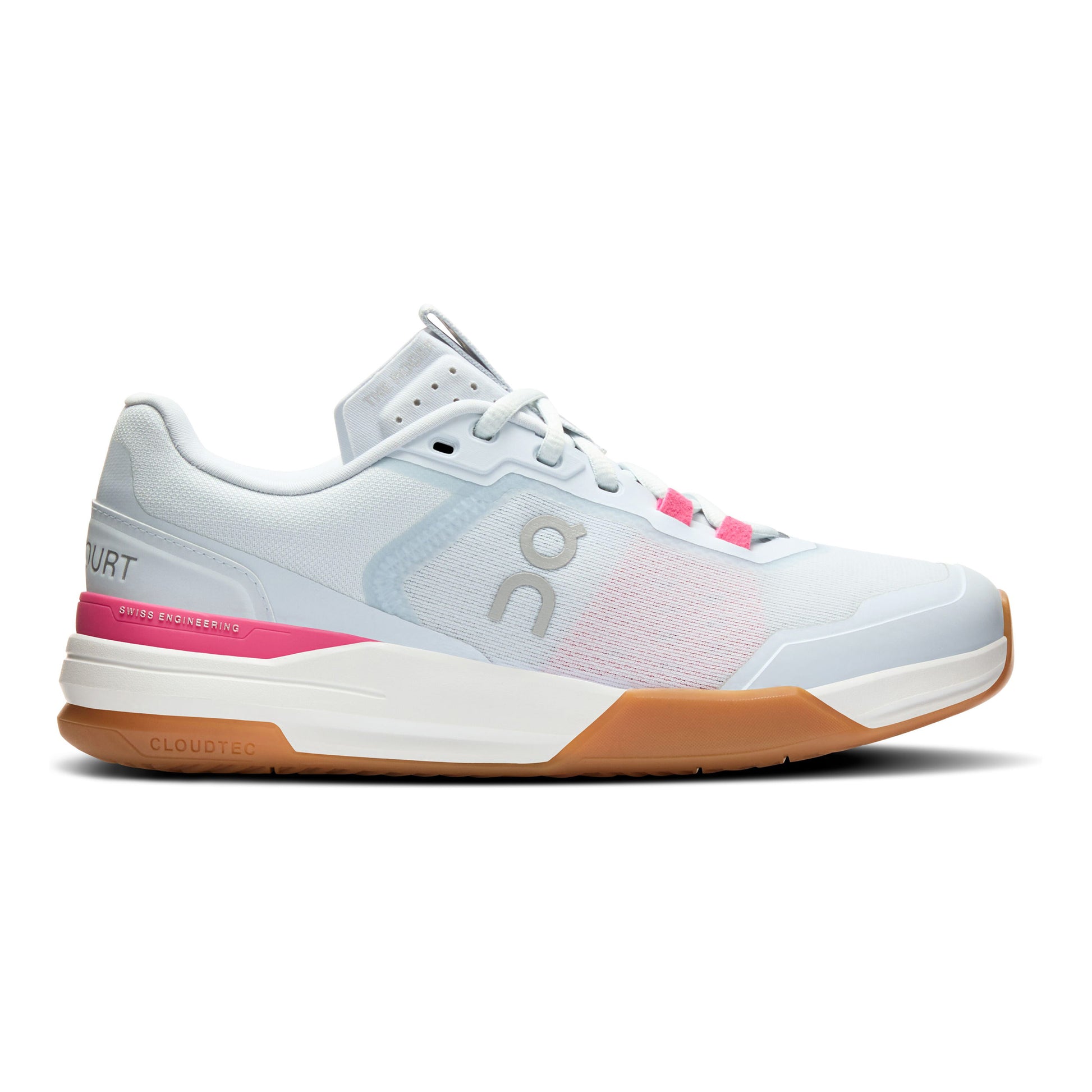On THE ROGER ADV Pro Allcourt schoen Dames - lichtblauw, roze
