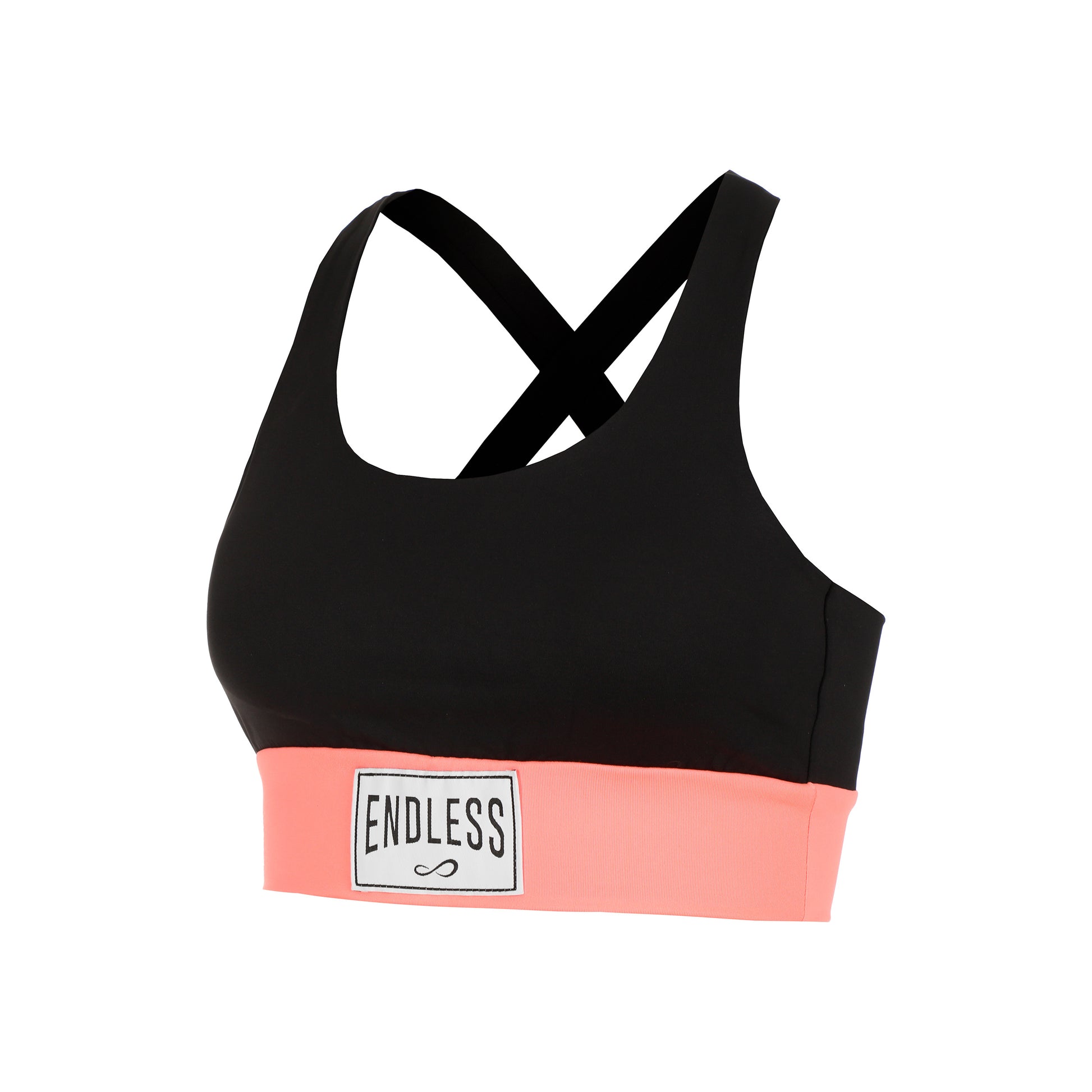 Endless Skin Label Débardeur Tank Top Femmes-Noir,Corail