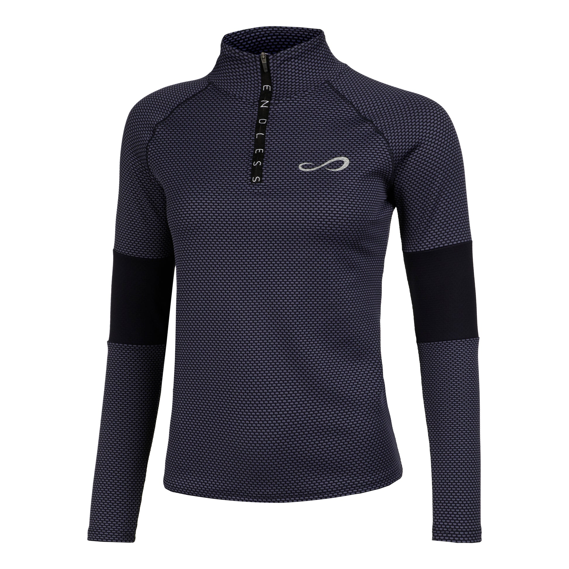 Endless Kirsch Iconic Haut manches longues Femmes - bleu foncé,