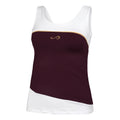 Curve Débardeur tank top Femmes - violet, blanc