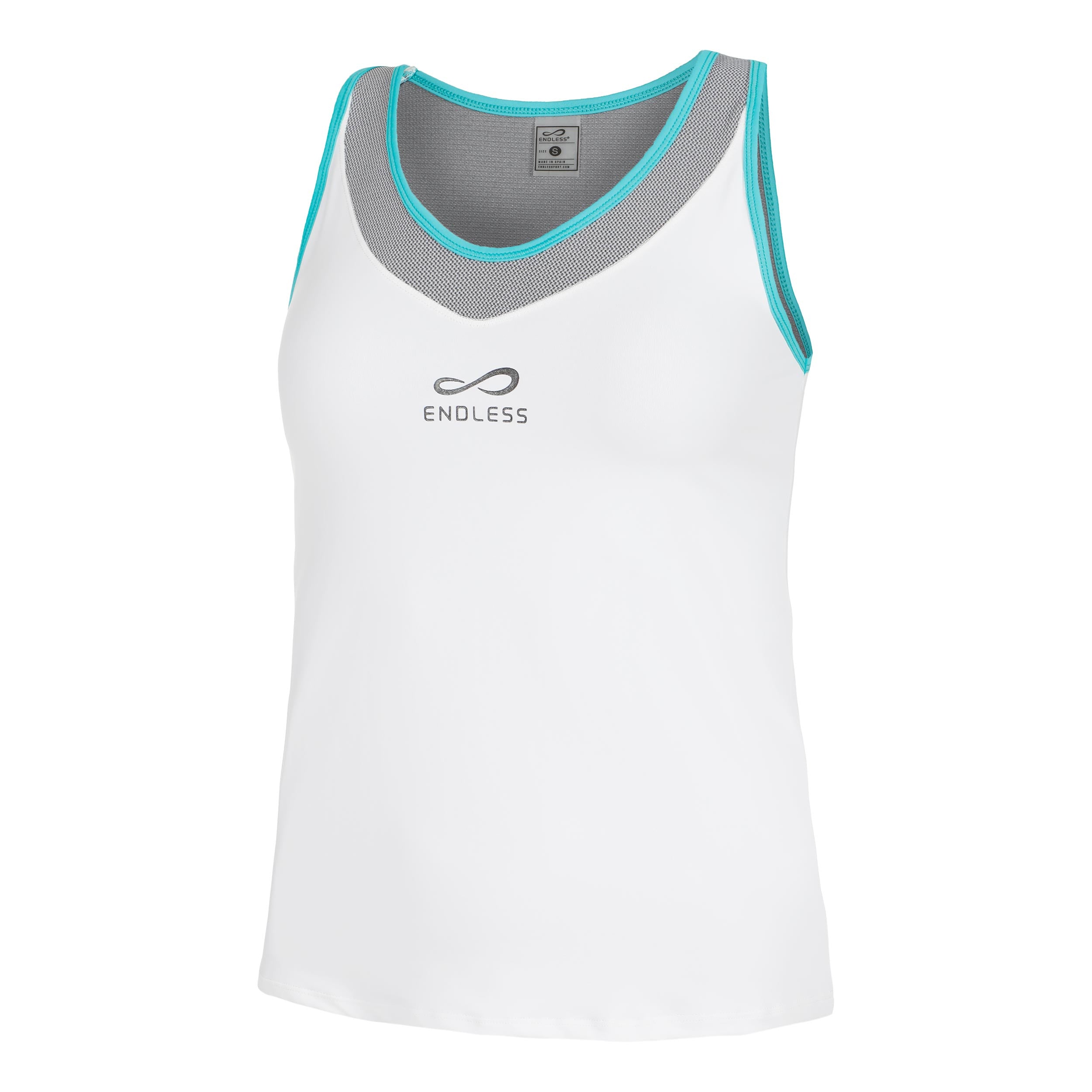 Endless Ottey Tanktop Dames - wit,