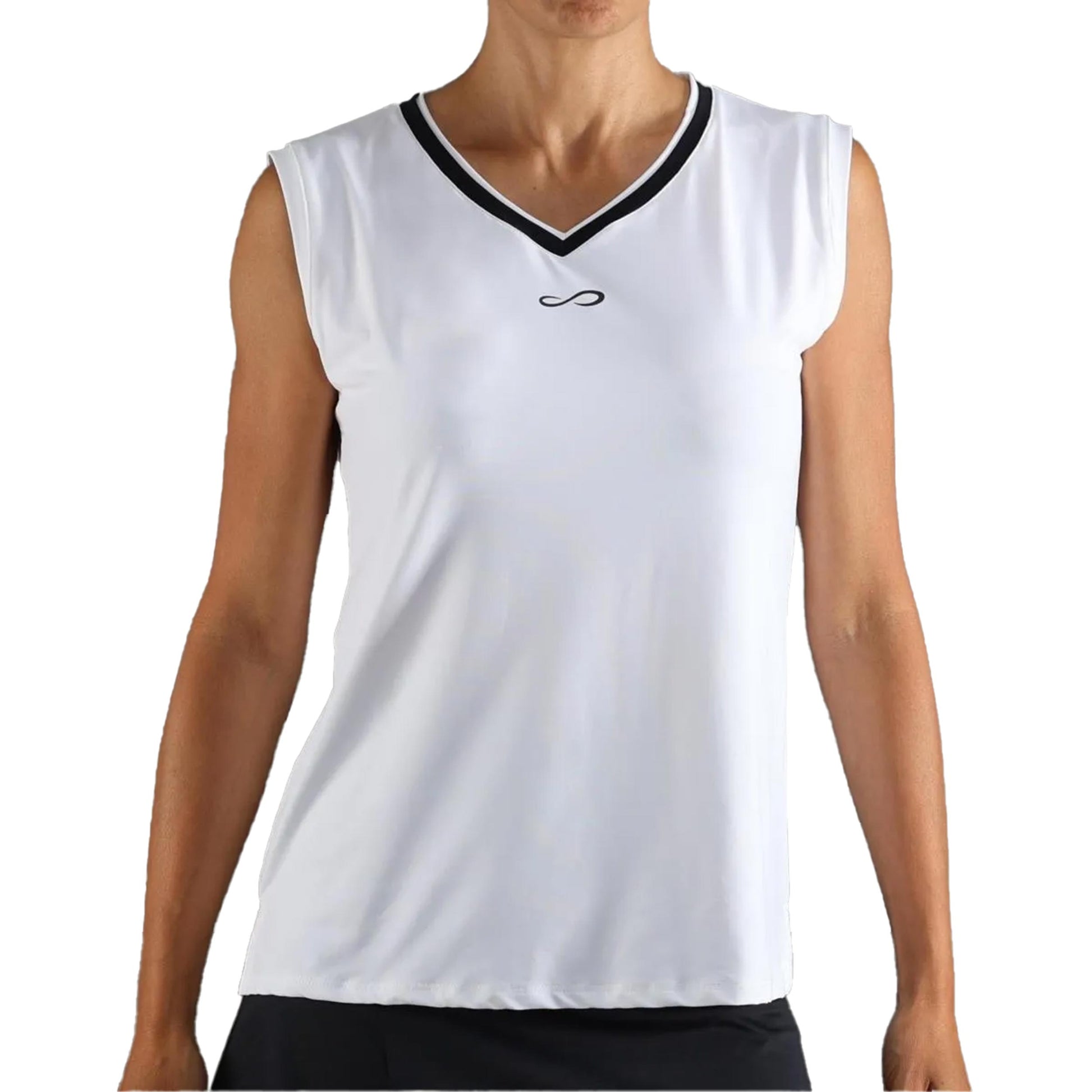 Endless Blur T-shirt Dames - wit,