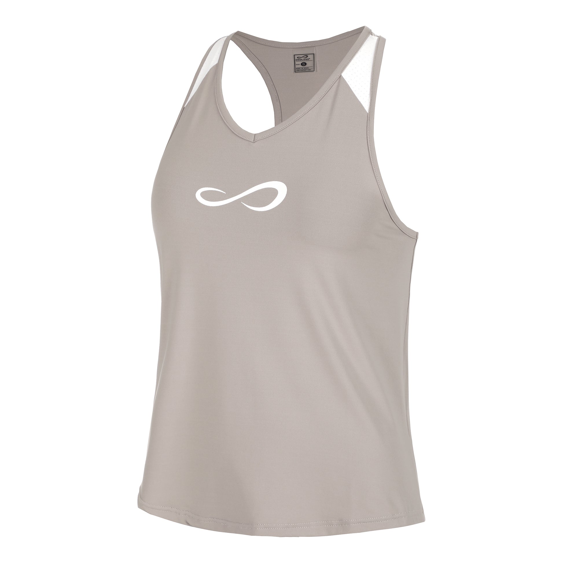 Endless Speed V Tanktop Dames - crème,