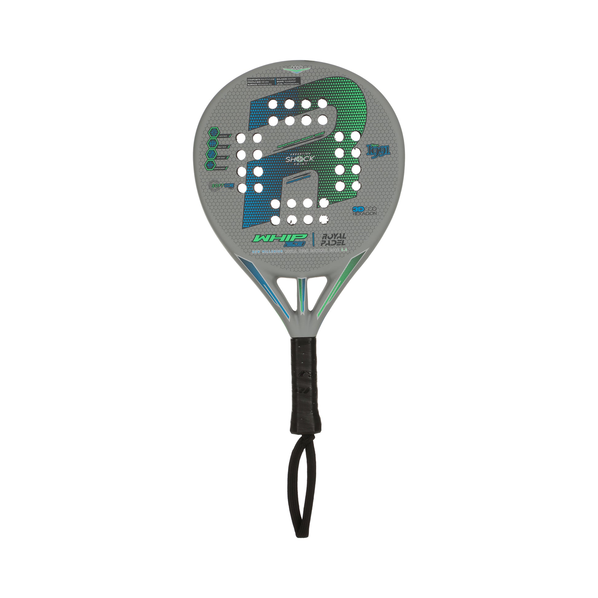 Royal Padel Whip 23 Raquette de padel