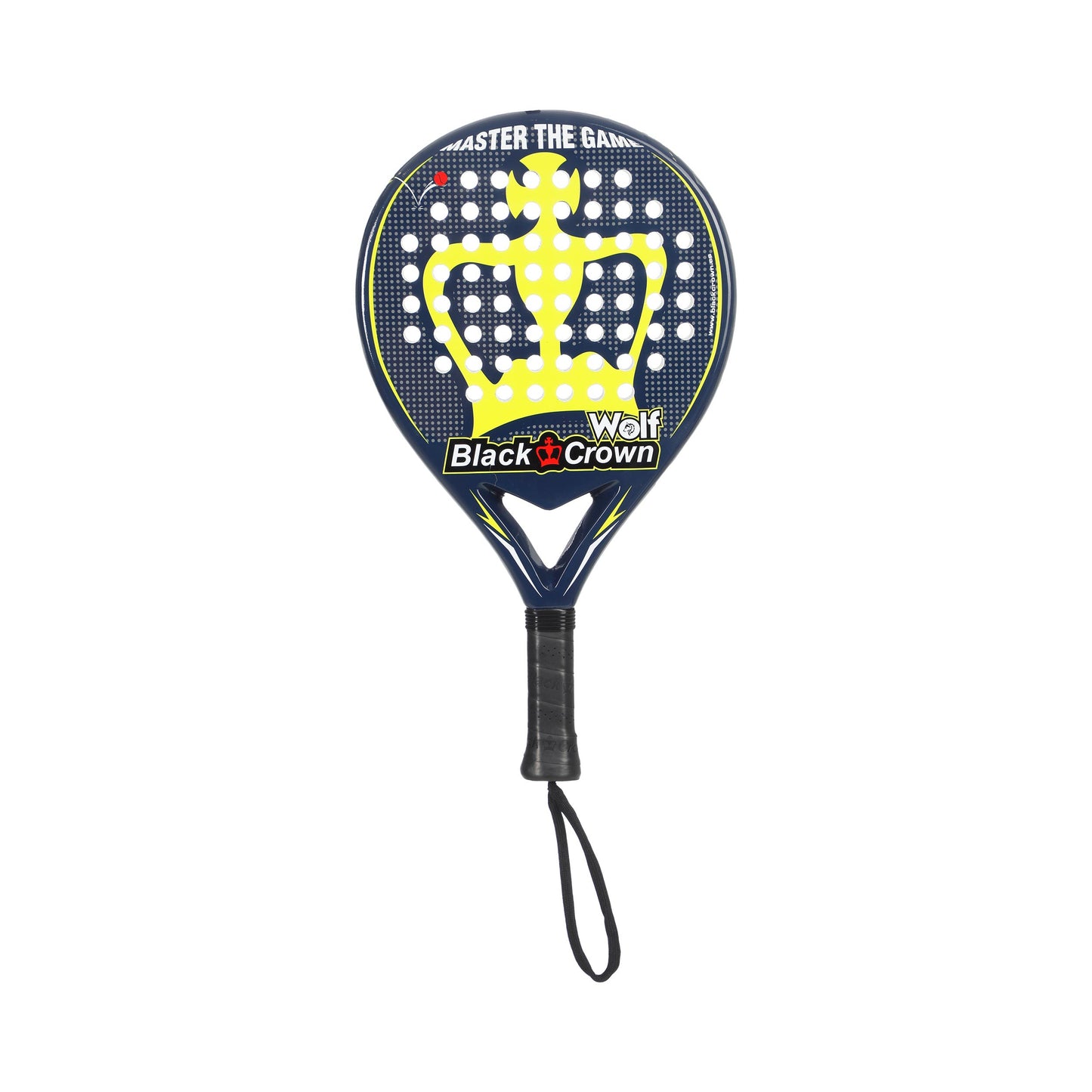 Black Crown Wolf  Padel racket