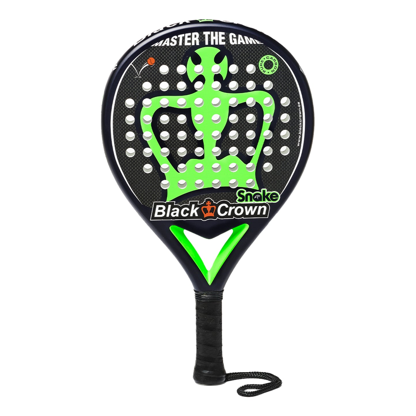 Black Crown Snake Raquette de padel