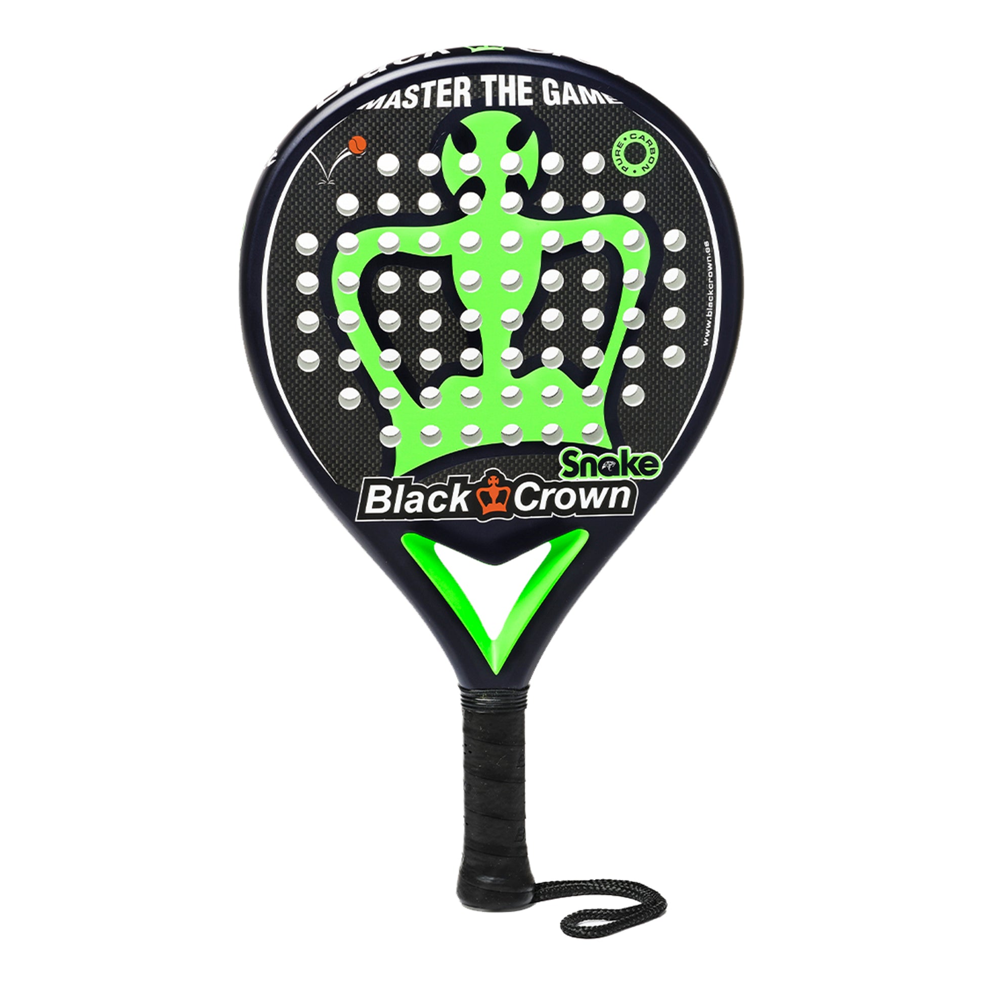 Black Crown Snake Raquette de padel
