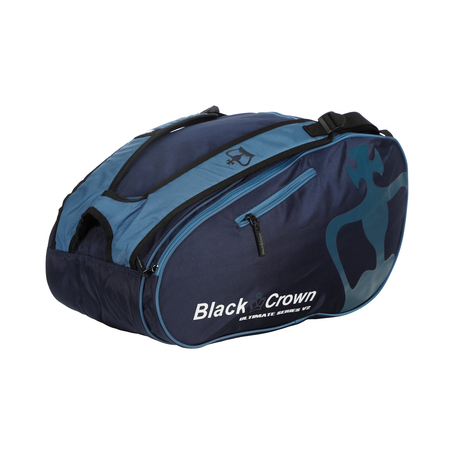 Black Crown Ultimate Series V2 Padel Ballentas-Donkerblauw,Lichtblauw