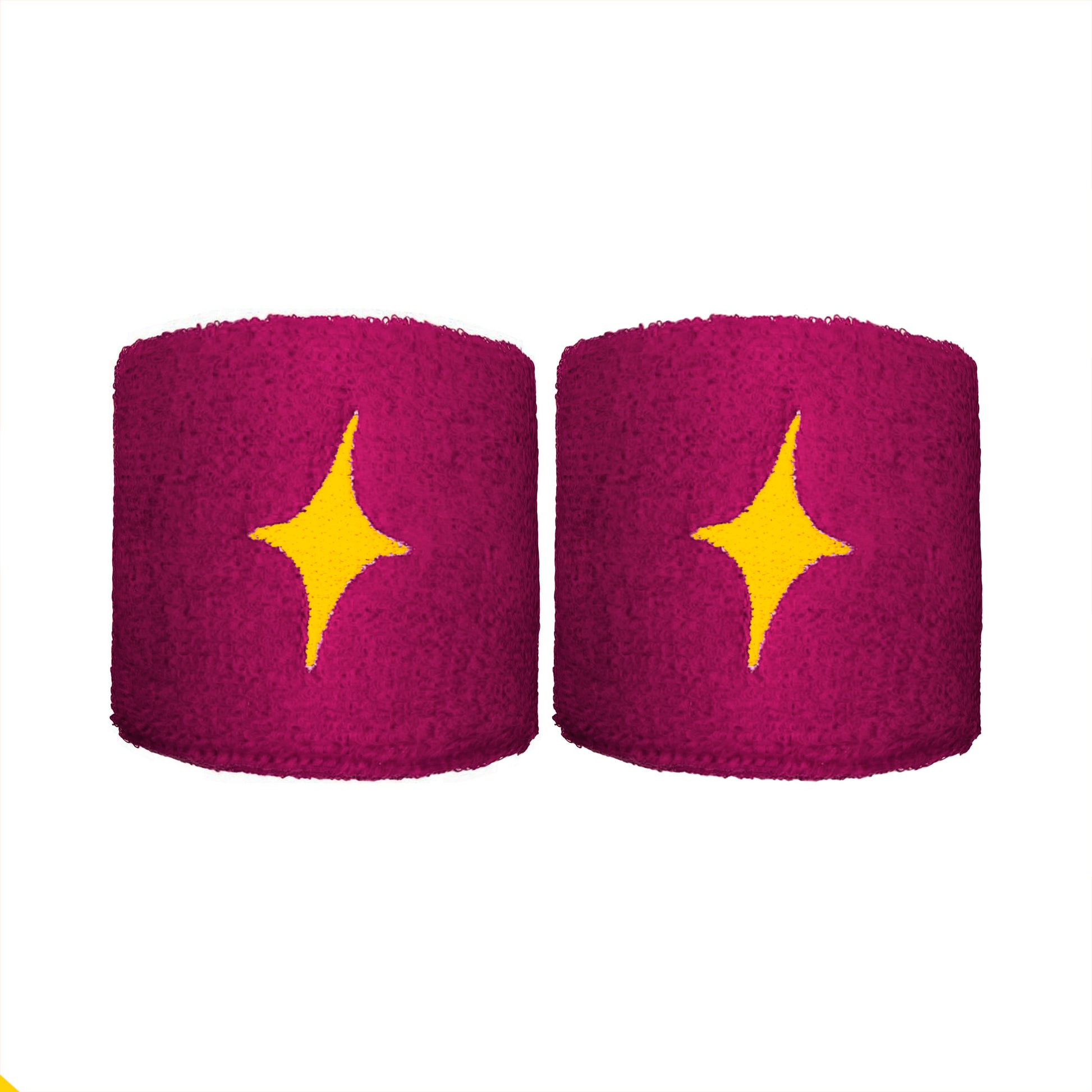 Starvie Poignet Pack de 2 unités court - lilas, jaune