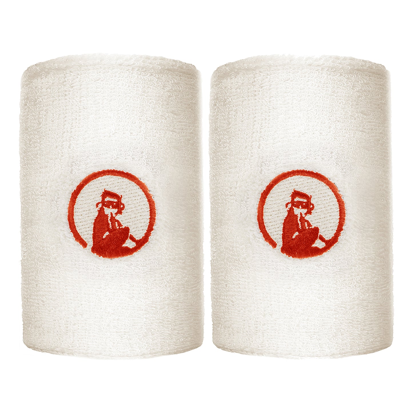 Quiet Please Poignet Pack de 2 unités long - blanc