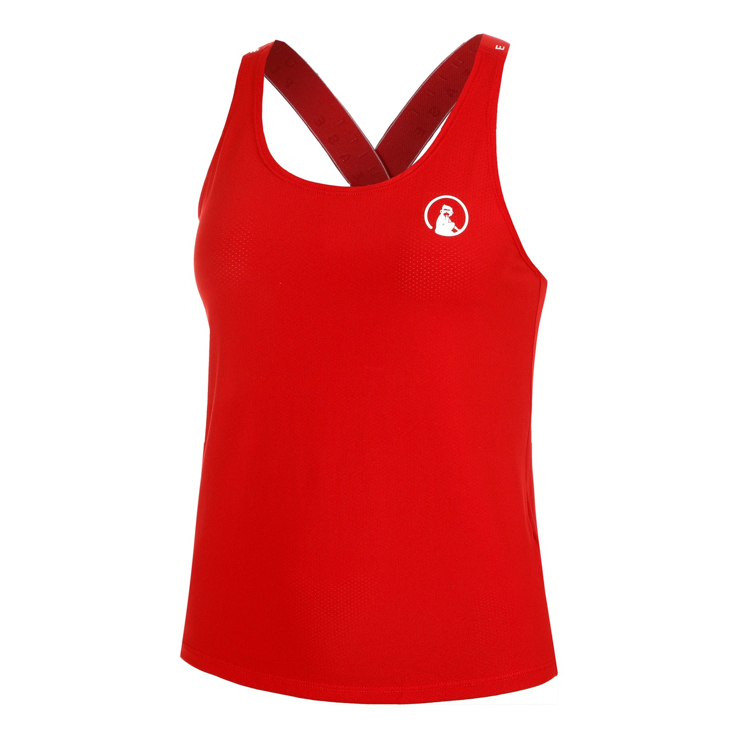 Quiet Please Serve & Volley 2.0 Tanktop Dames-Rood