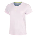 Mind Spin T-shirt Dames-Mauve,Geel