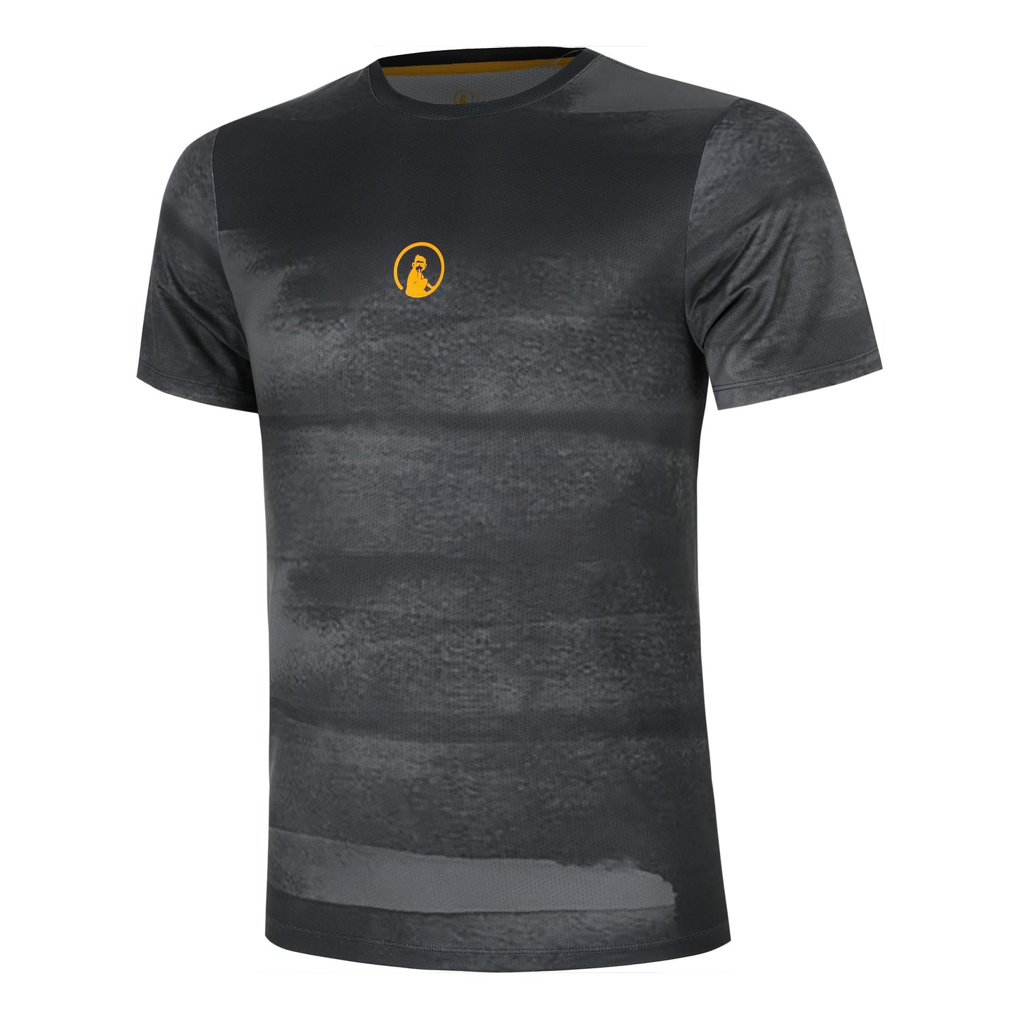 Quiet Please Endlessly Receiver Wipe T-shirt Heren-Antraciet,Oranje