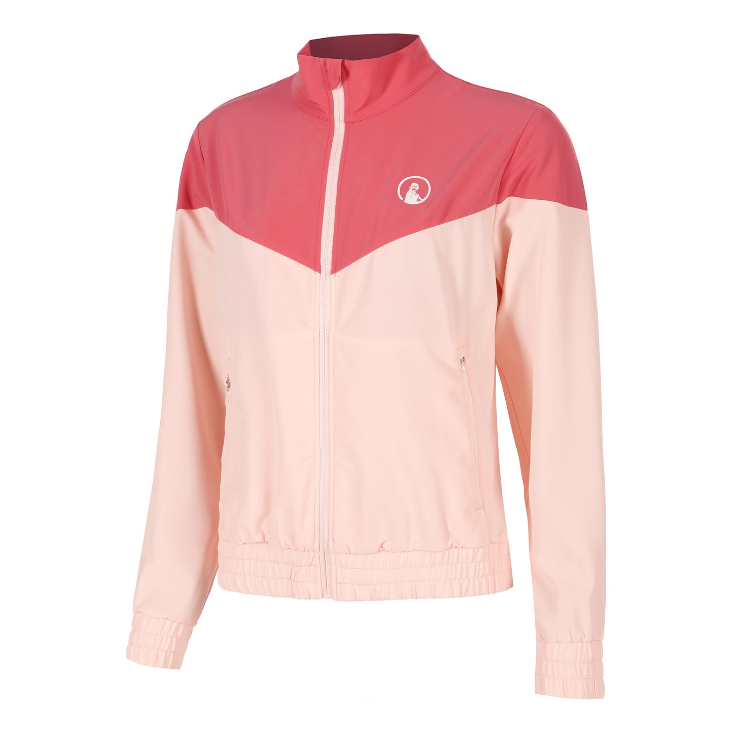 Quiet Please Endlessly Chip Veste De Survêtement Femmes-Rosé, Corail