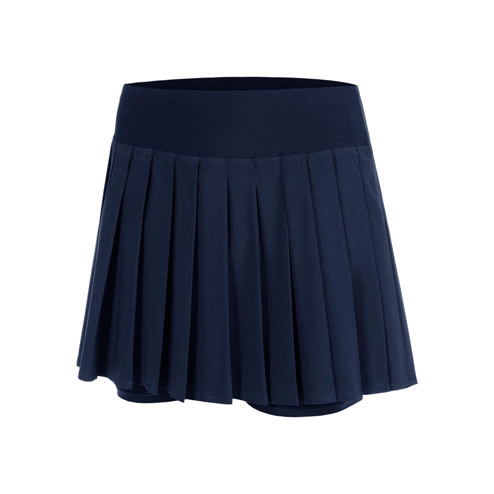 Quiet Please Love Pleated Jupe Femmes-bleu foncé