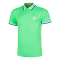 Joy Tournament Tipping Polo Hommes - vert, blanc