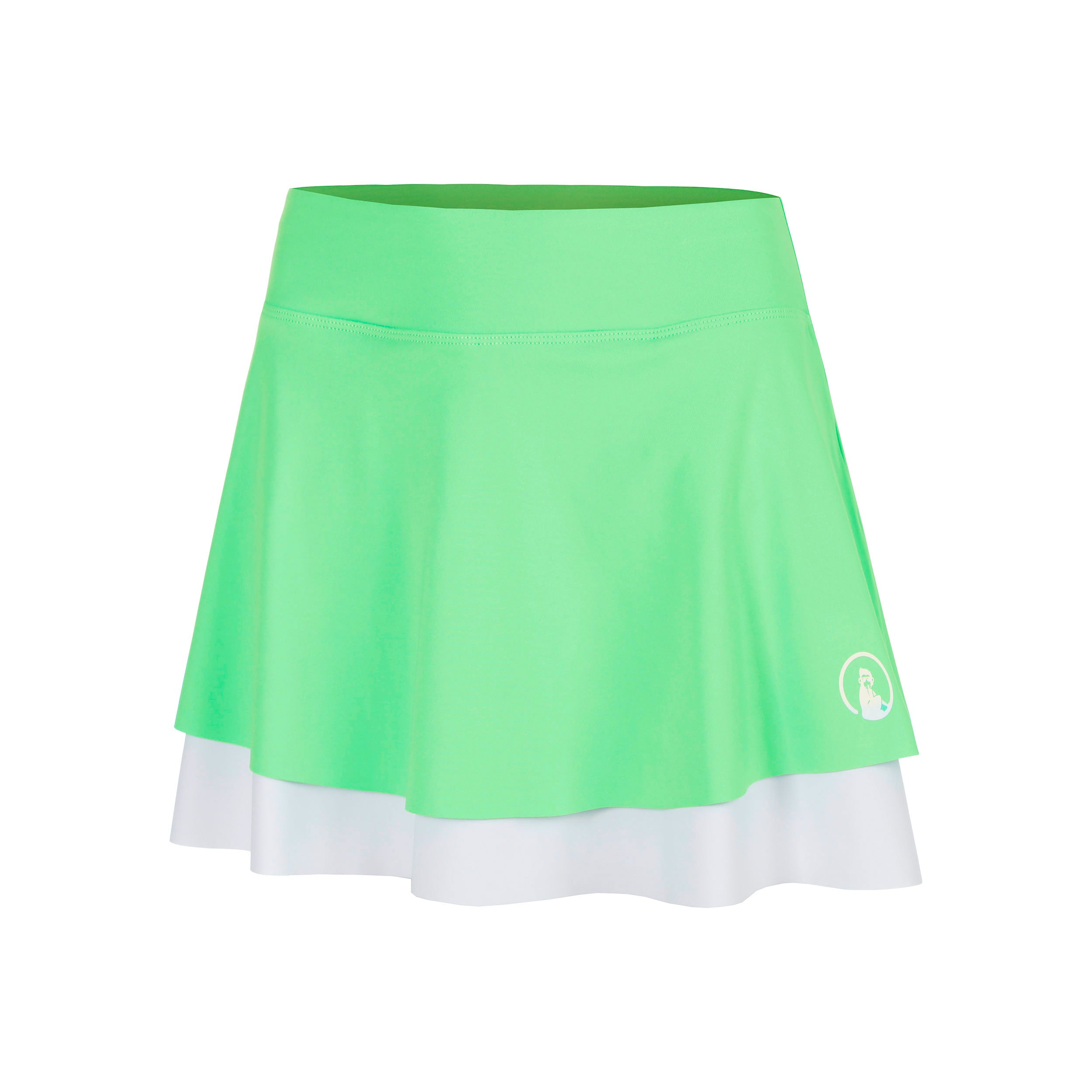 Quiet Please Joy Flounce 2.0 Jupe Filles - vert, blanc