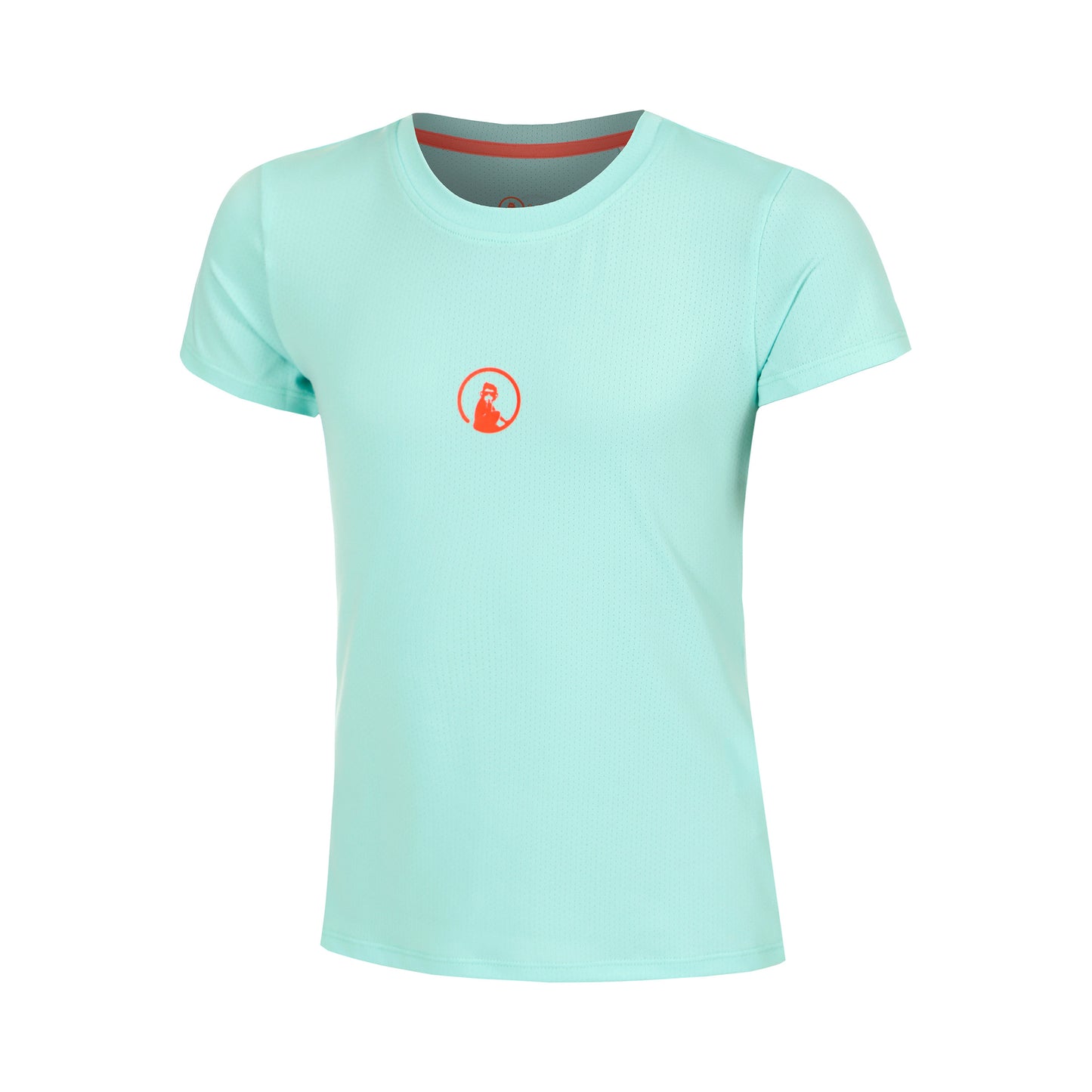 Quiet Please Wild Retriever T-shirt Filles-Turquoise,Rouge