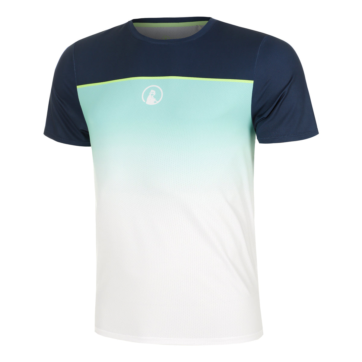 Quiet Please Wild Receiver Faded T-shirt Hommes-Bleu Foncé,Multicouleur