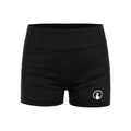 Break Short Voor Tennisballen Dames-Zwart,Wit