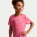 Dri-FIT One T-shirt Kinderen - roze, bes
