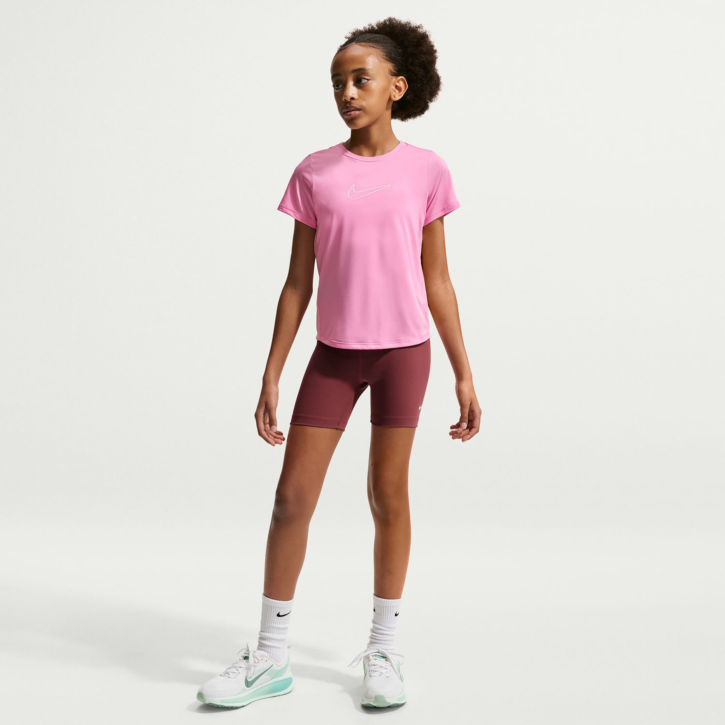 Nike Dri-FIT One T-shirt Kinderen - roze, roze