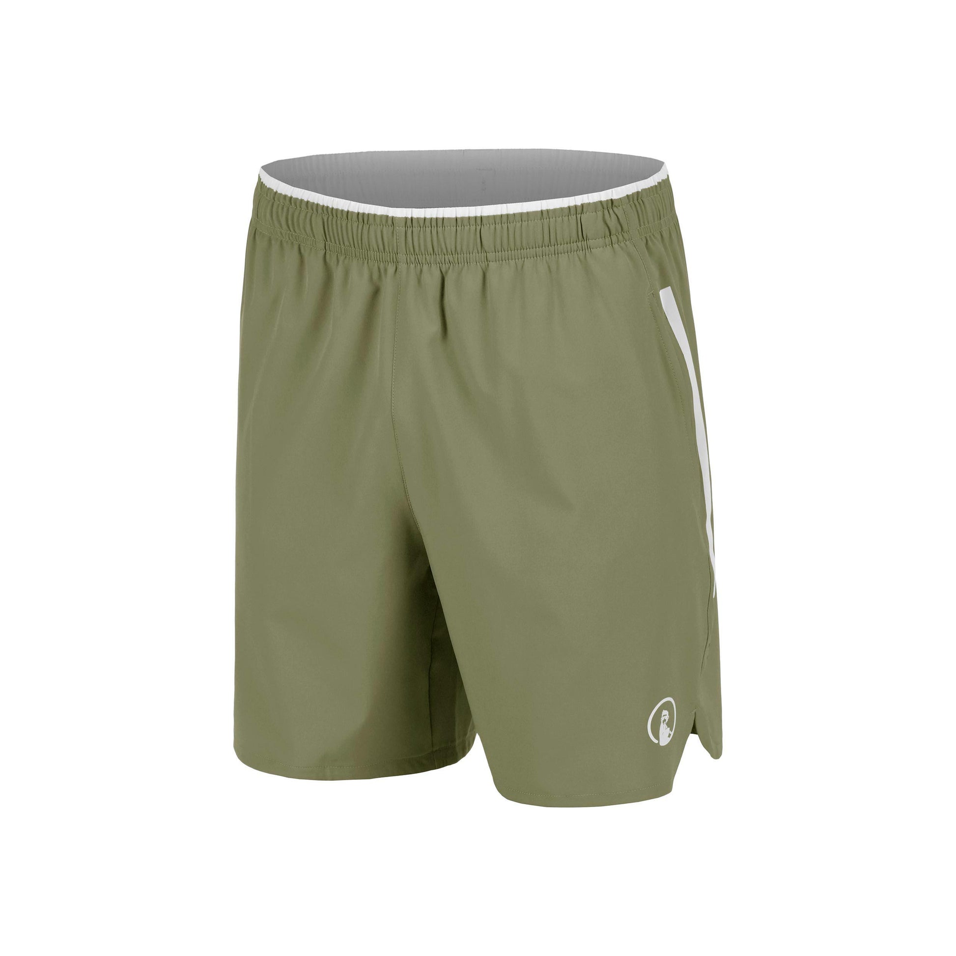 Quiet Please Memories Drop 7in Shorts Heren - kaki