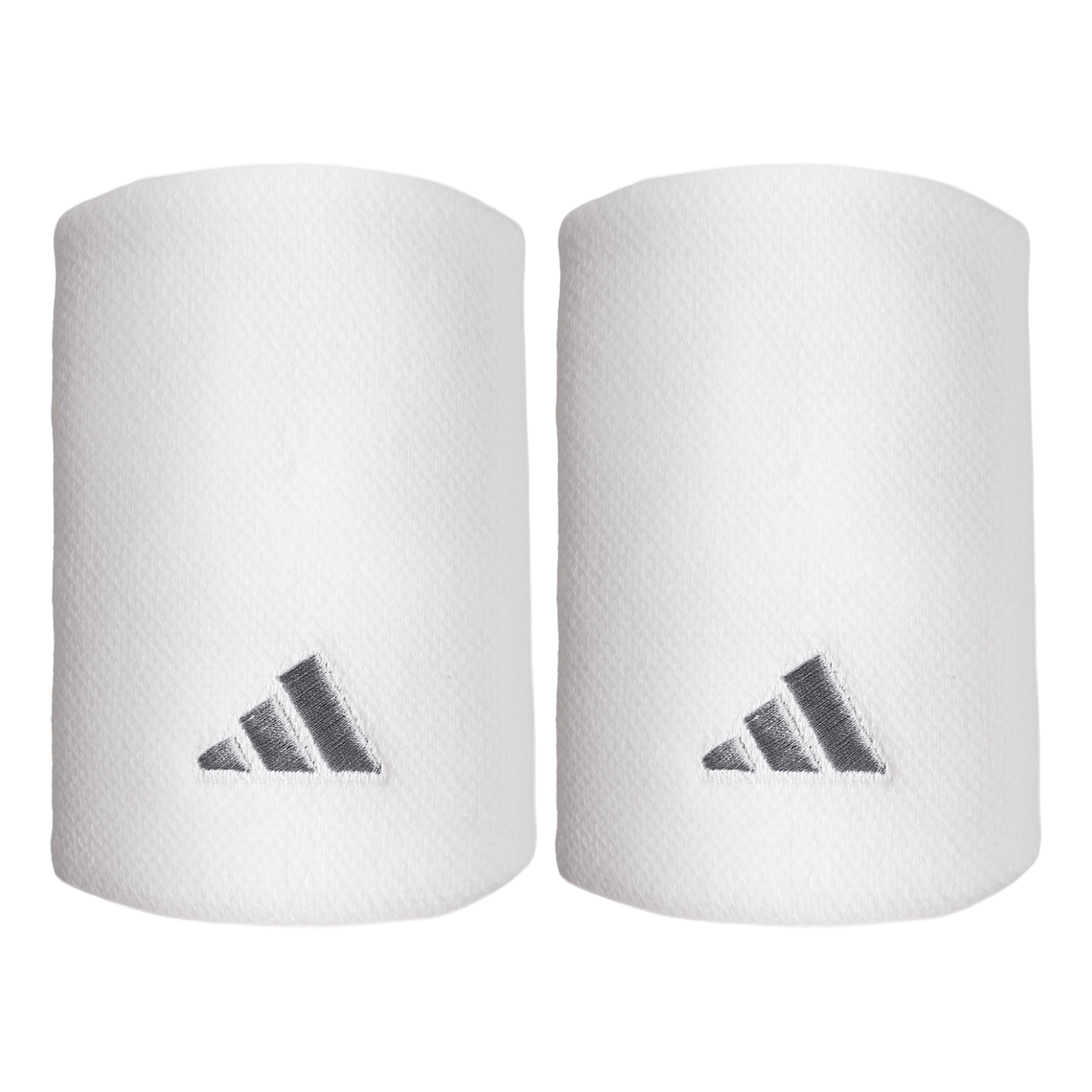 adidas Tennis Zweetband Unisex - wit, grijs