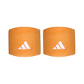 Tennis Zweetband Unisex - oranje, wit