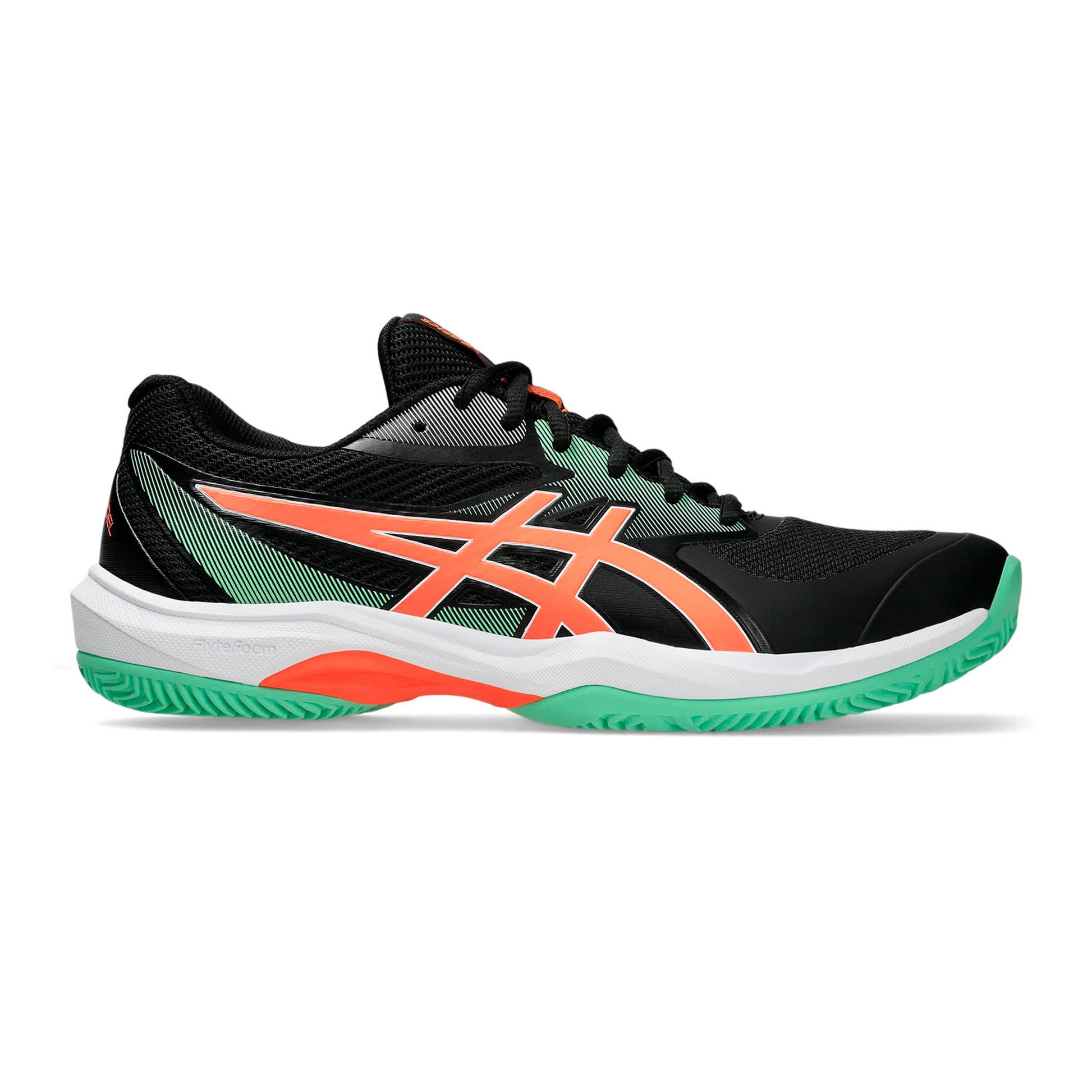 ASICS Game FF Padel schoen Heren - zwart, koraal