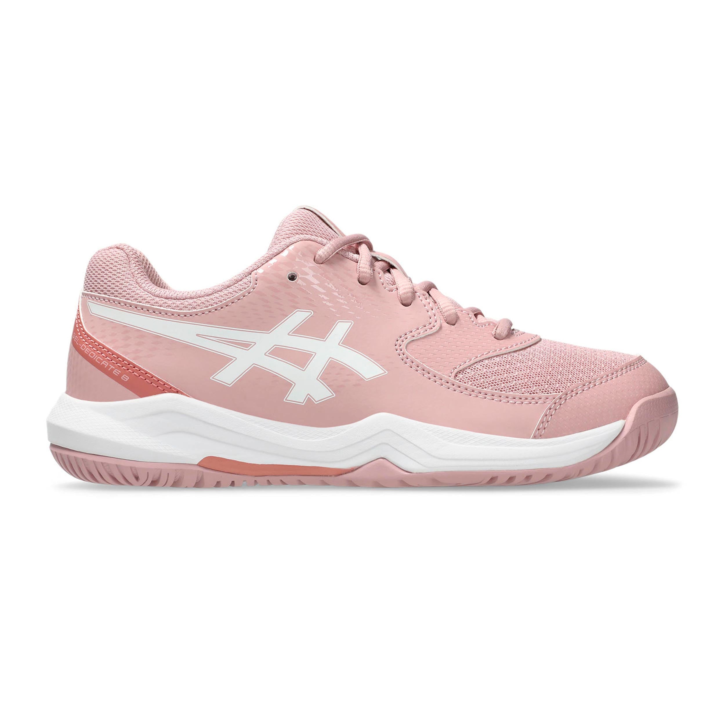ASICS Gel-Dedicate 8 GS Allcourt schoen Kinderen - roze, wit