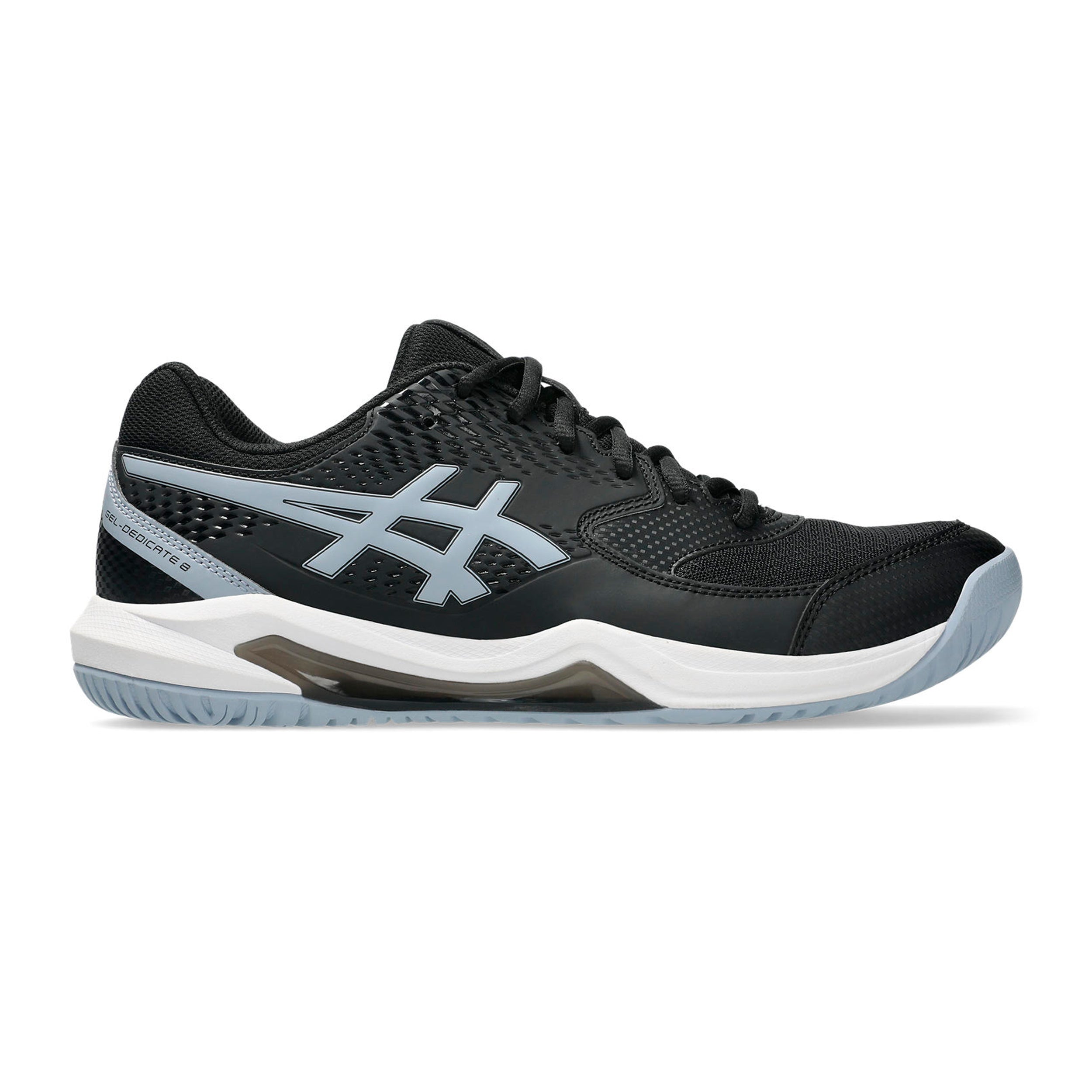 ASICS Gel-Dedicate 8 Chaussures toutes surfaces Hommes - noir, gris