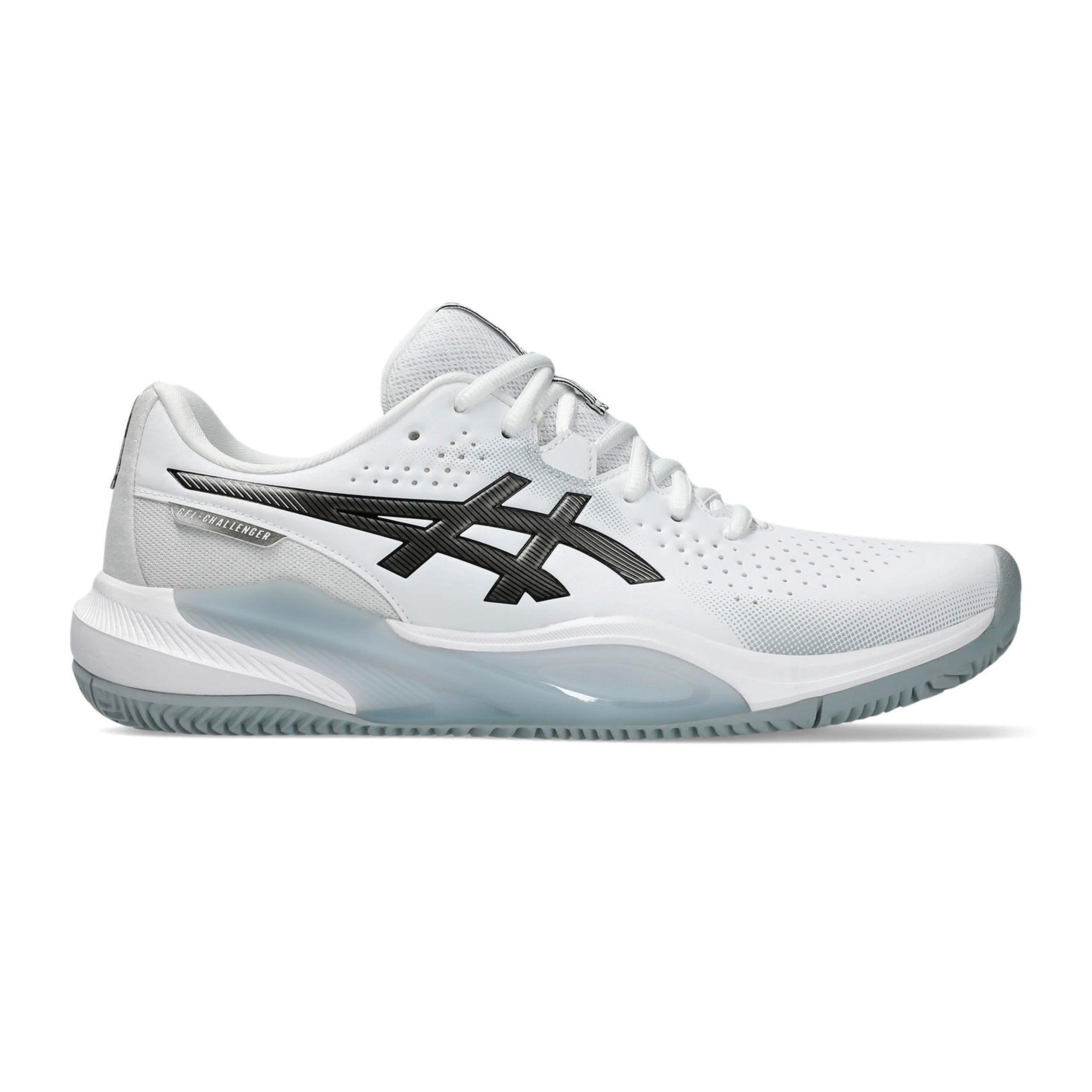 ASICS Gel-Challenger 15 Gravelschoen Heren - wit, donkergrijs