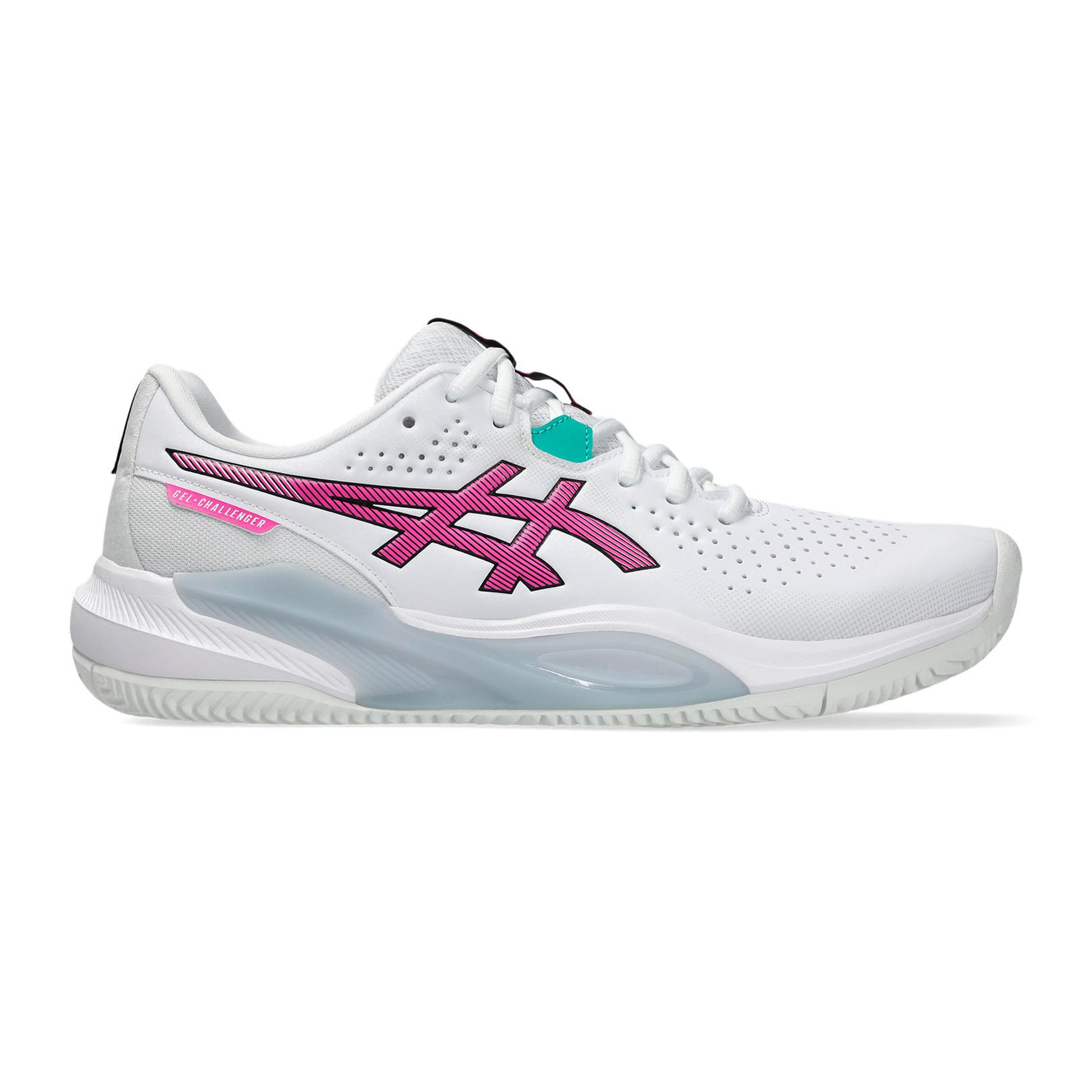 ASICS Gel-Challenger 15 Chaussure terre battue Hommes - blanc, rose