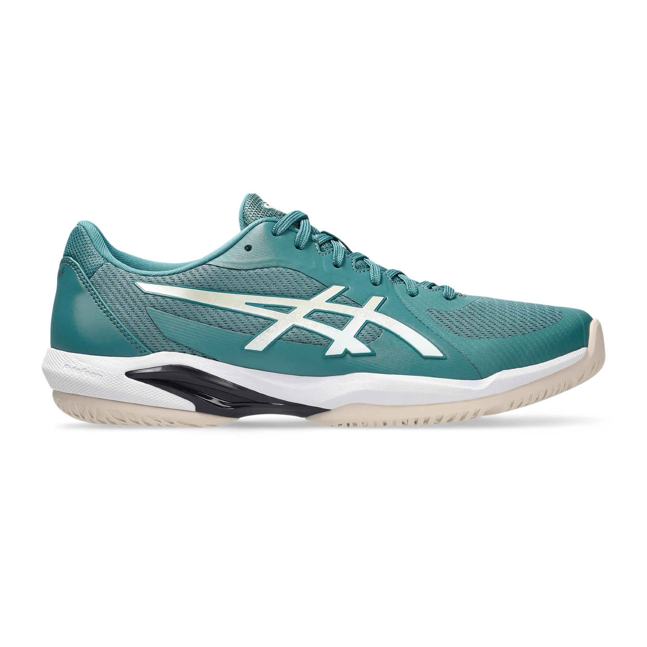 ASICS Solution Swift FF 2 Allcourt schoen Heren - petrolblauw, crème