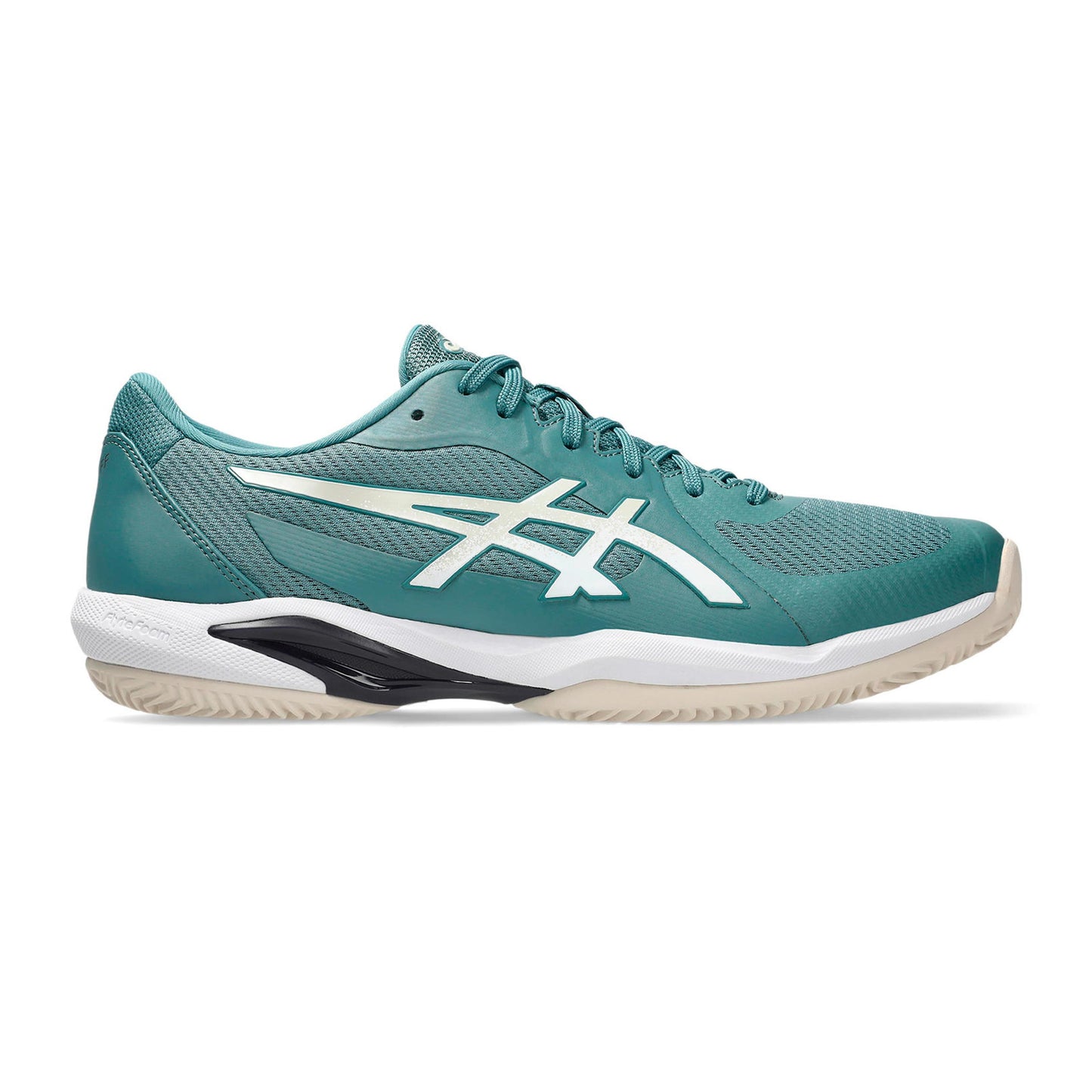 ASICS Solution Swift FF 2 Chaussure terre battue Hommes - bleu petrol, crème