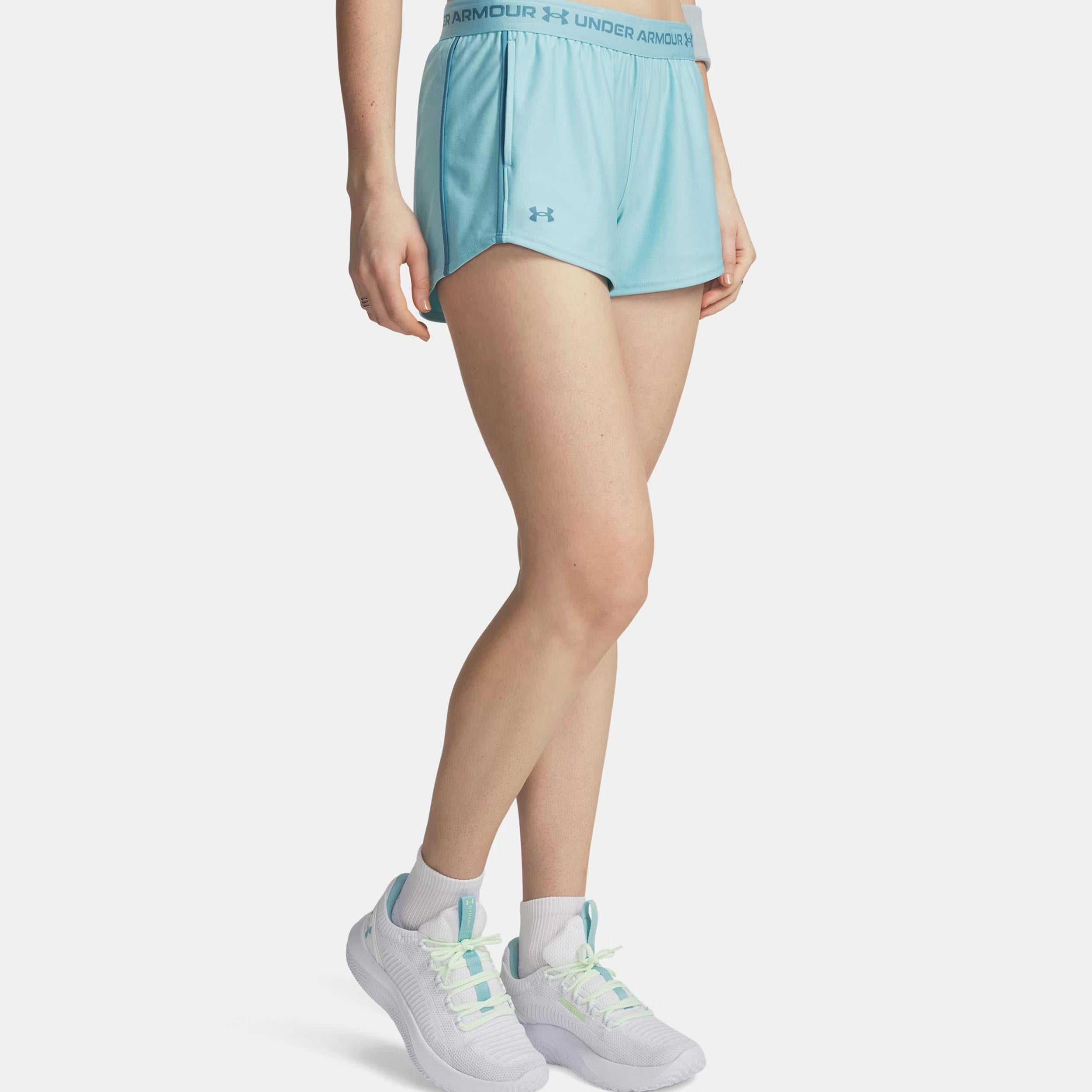 Under Armour Tech Play Up Shorts Femmes-bleu, bleu