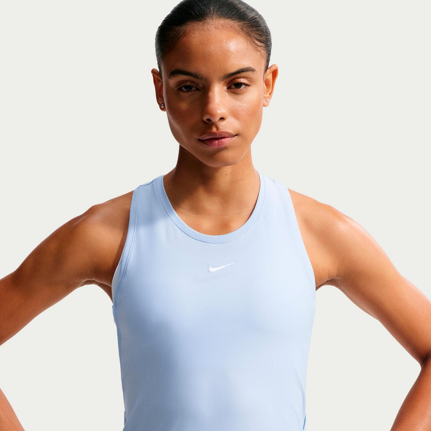 Nike Dri-FIT Victory Tanktop Dames - lichtblauw