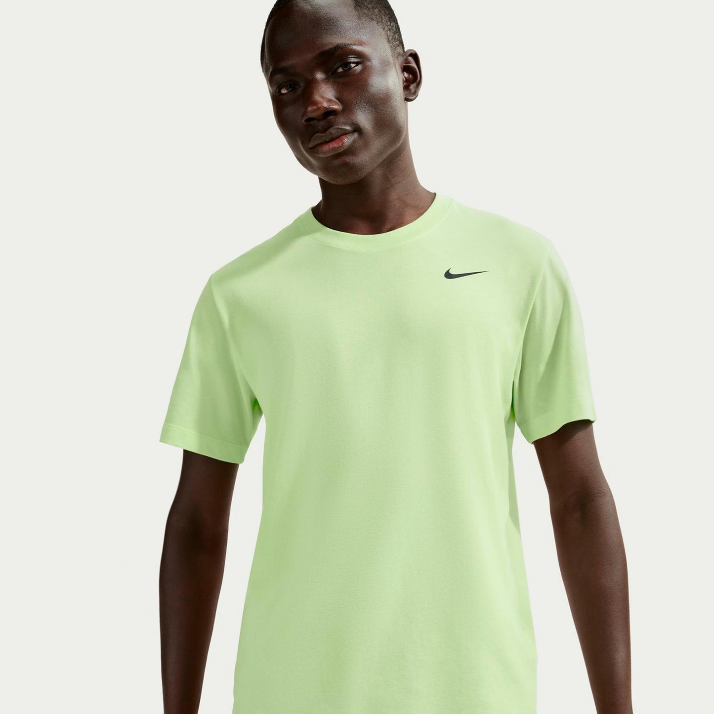 Nike Dri-Fit  T-shirt Heren-limoen