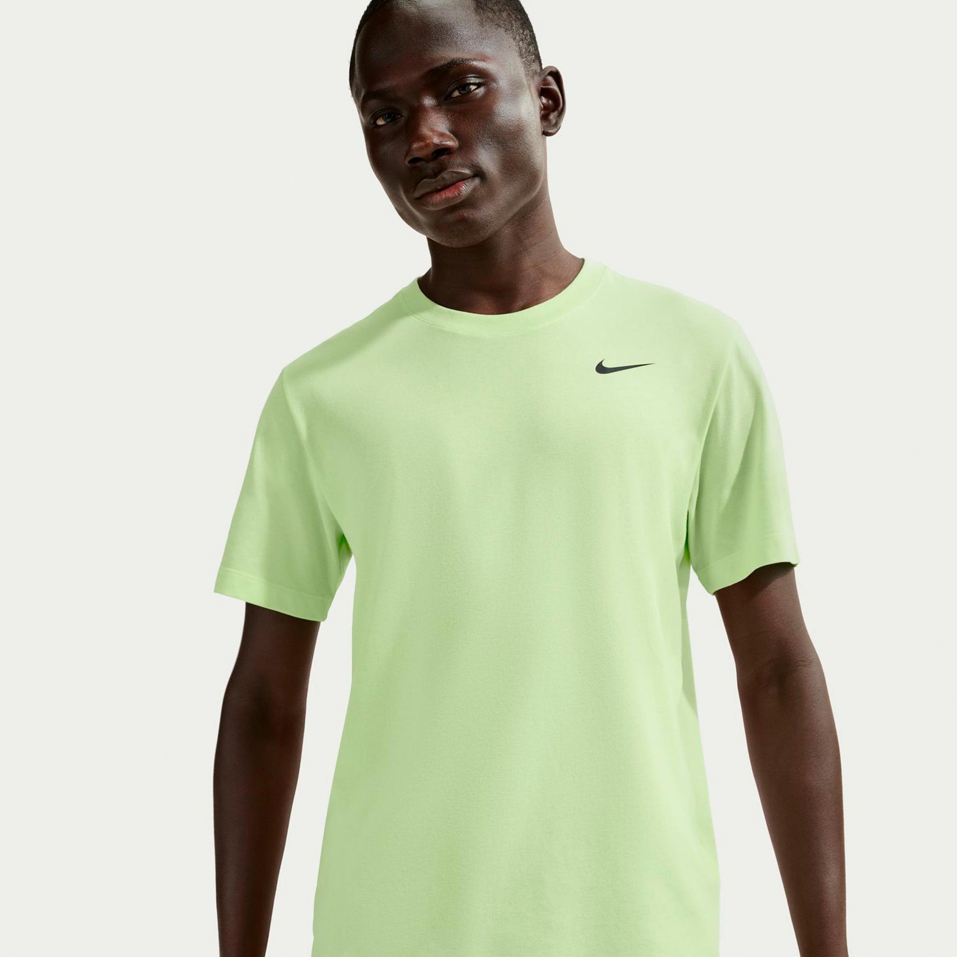 Nike Dri-Fit  T-shirt Heren-limoen