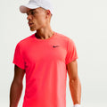 Court Victory Dry T-shirt Heren - koraal, zwart