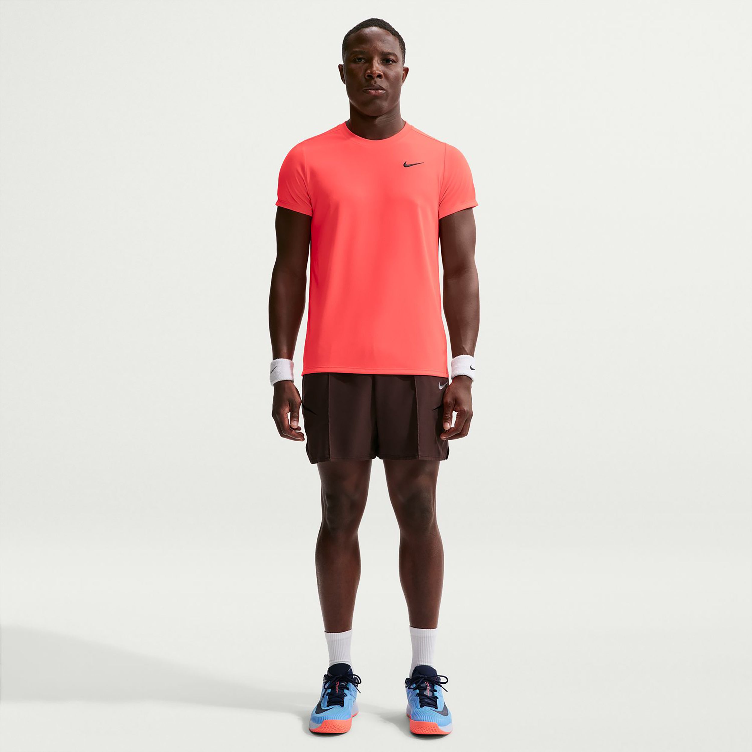 Nike Court Victory Dry T-shirt Heren - rood