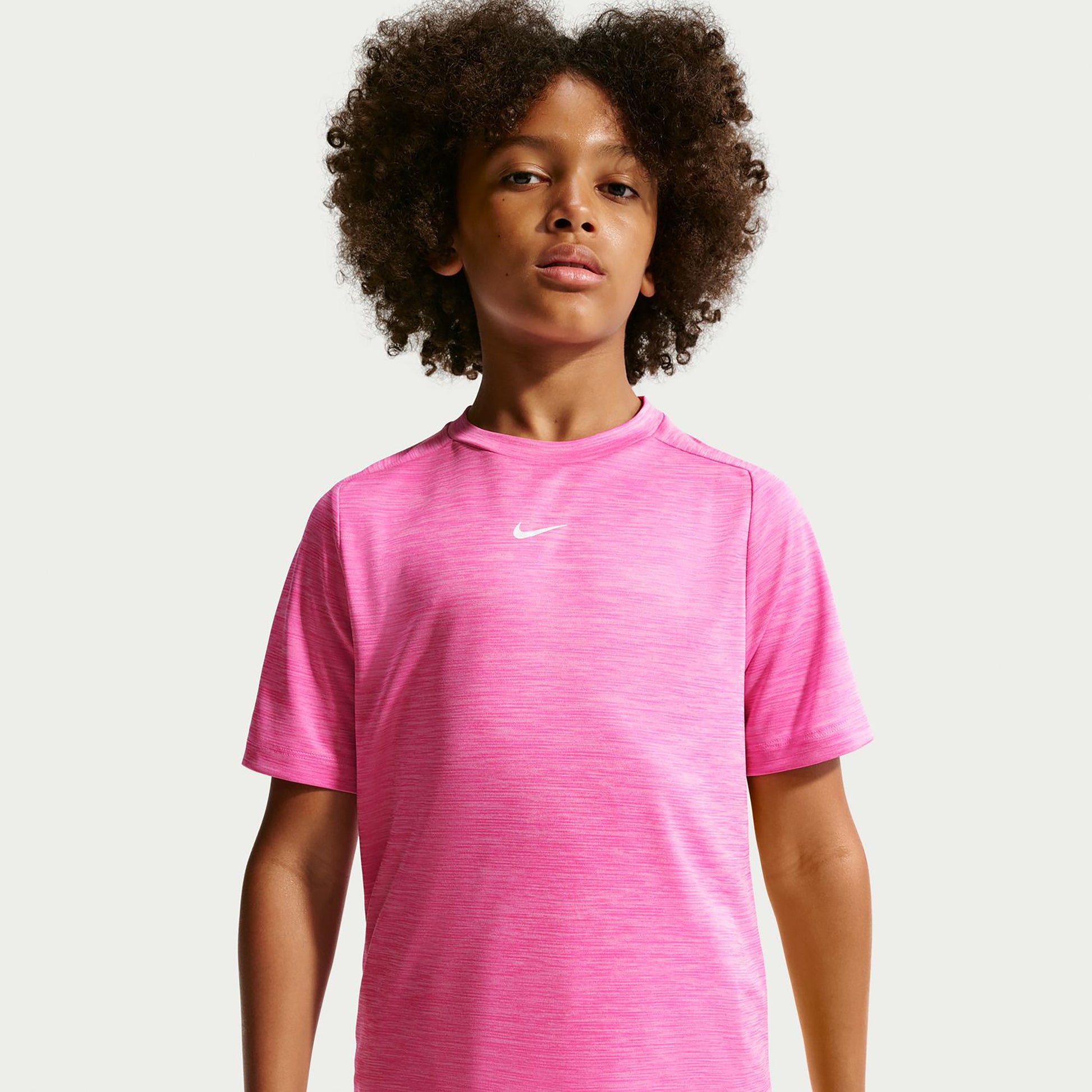 Nike Dri-FIT Multi Heather T-shirt Kinderen - roze, roze