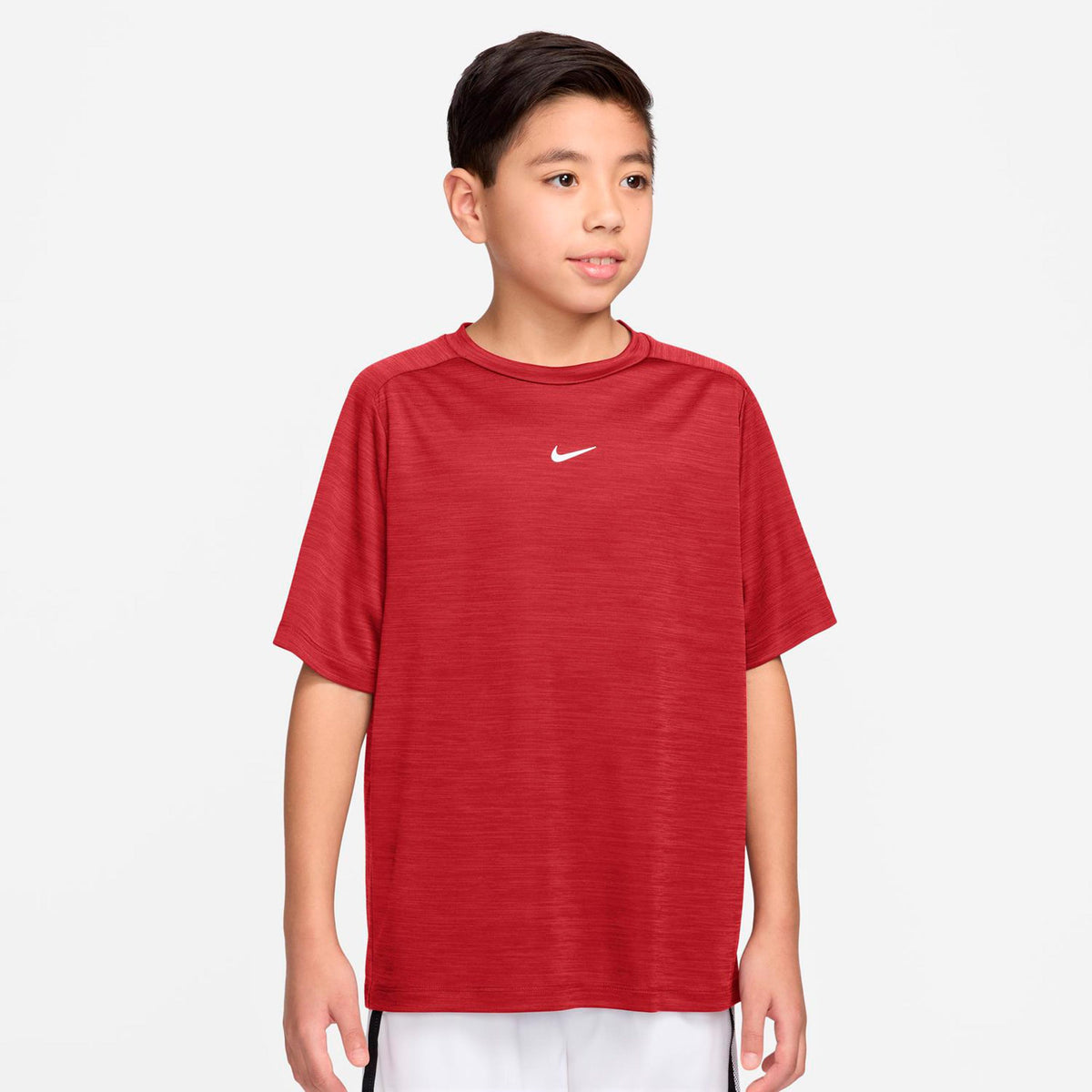 Nike Dri-FIT Multi Heather T-shirt Kinderen - rood