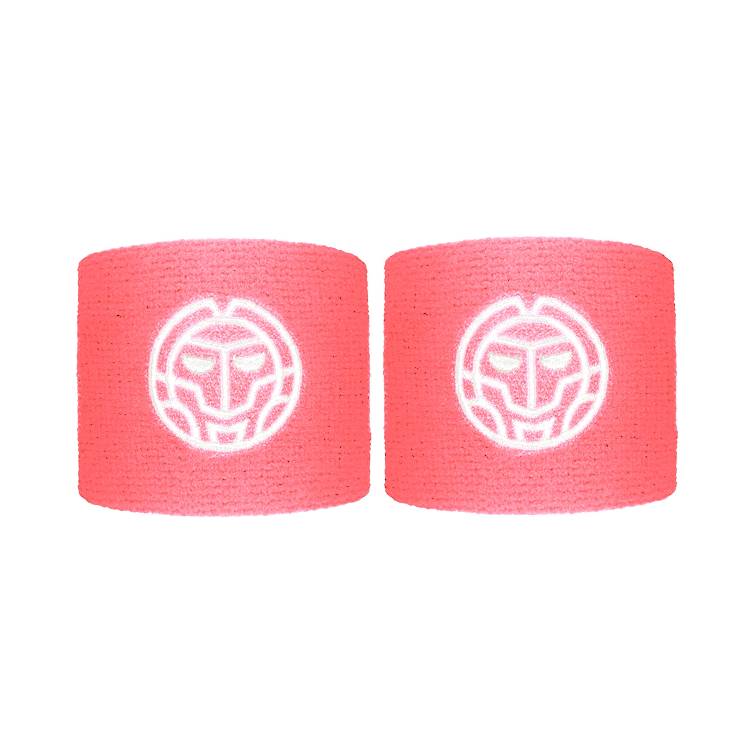 BIDI BADU Freeze Out Zweetband Verpakking 2 stuks kort - roze, wit