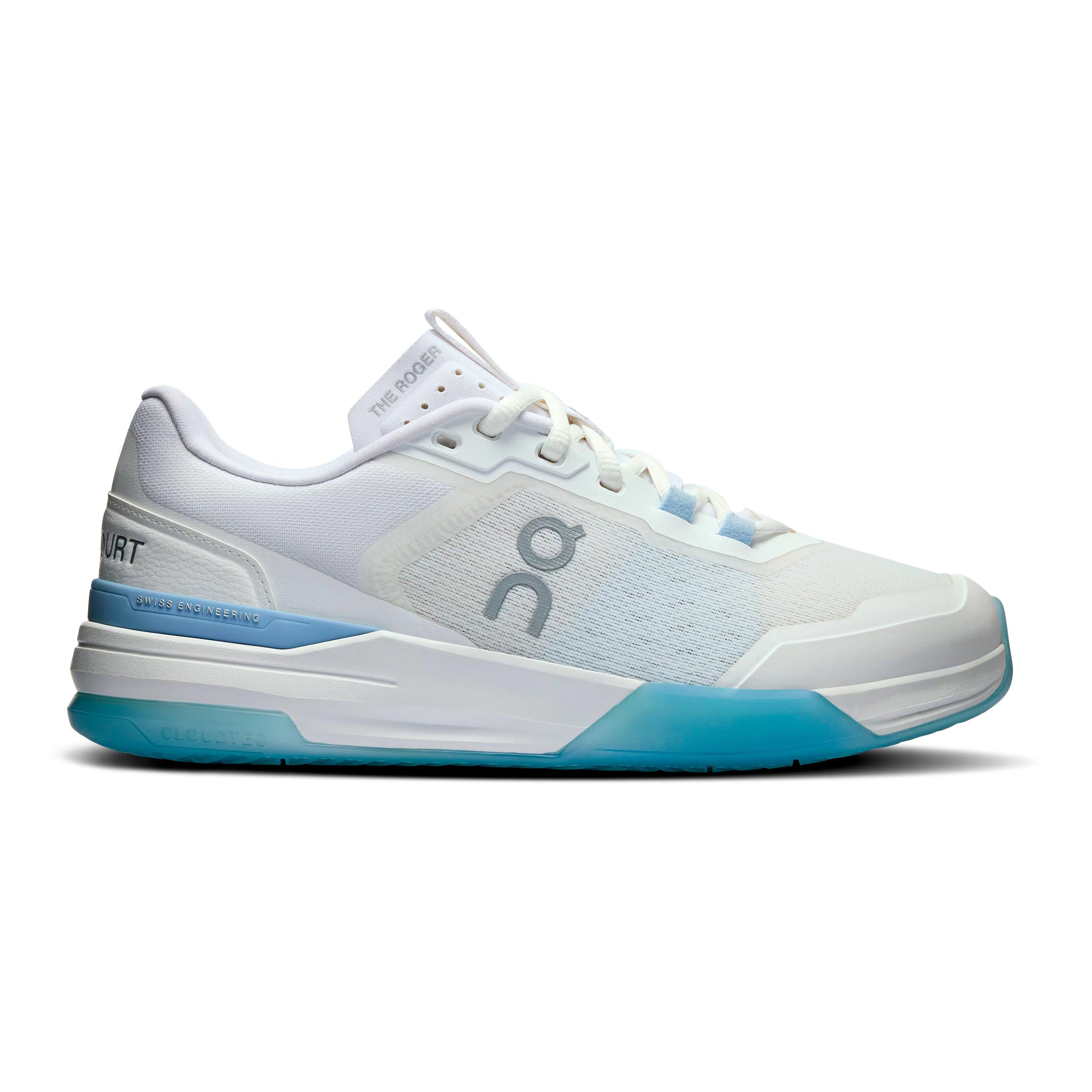 On THE ROGER ADV Pro Chaussures toutes surfaces Femmes - blanc, bleu clair