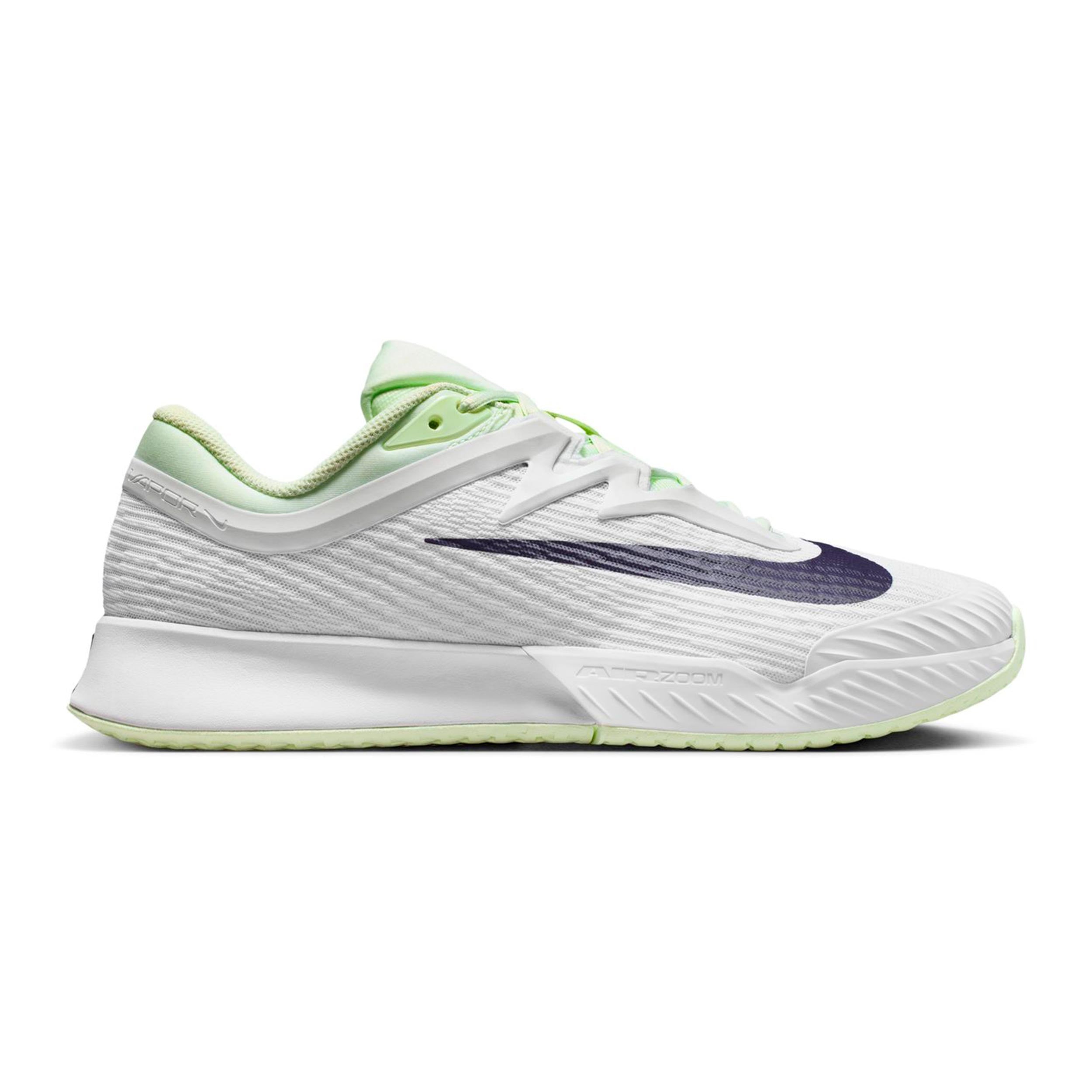 Nike Zoom Vapor Pro 3 Allcourt schoen Heren-wit, lichtgroen
