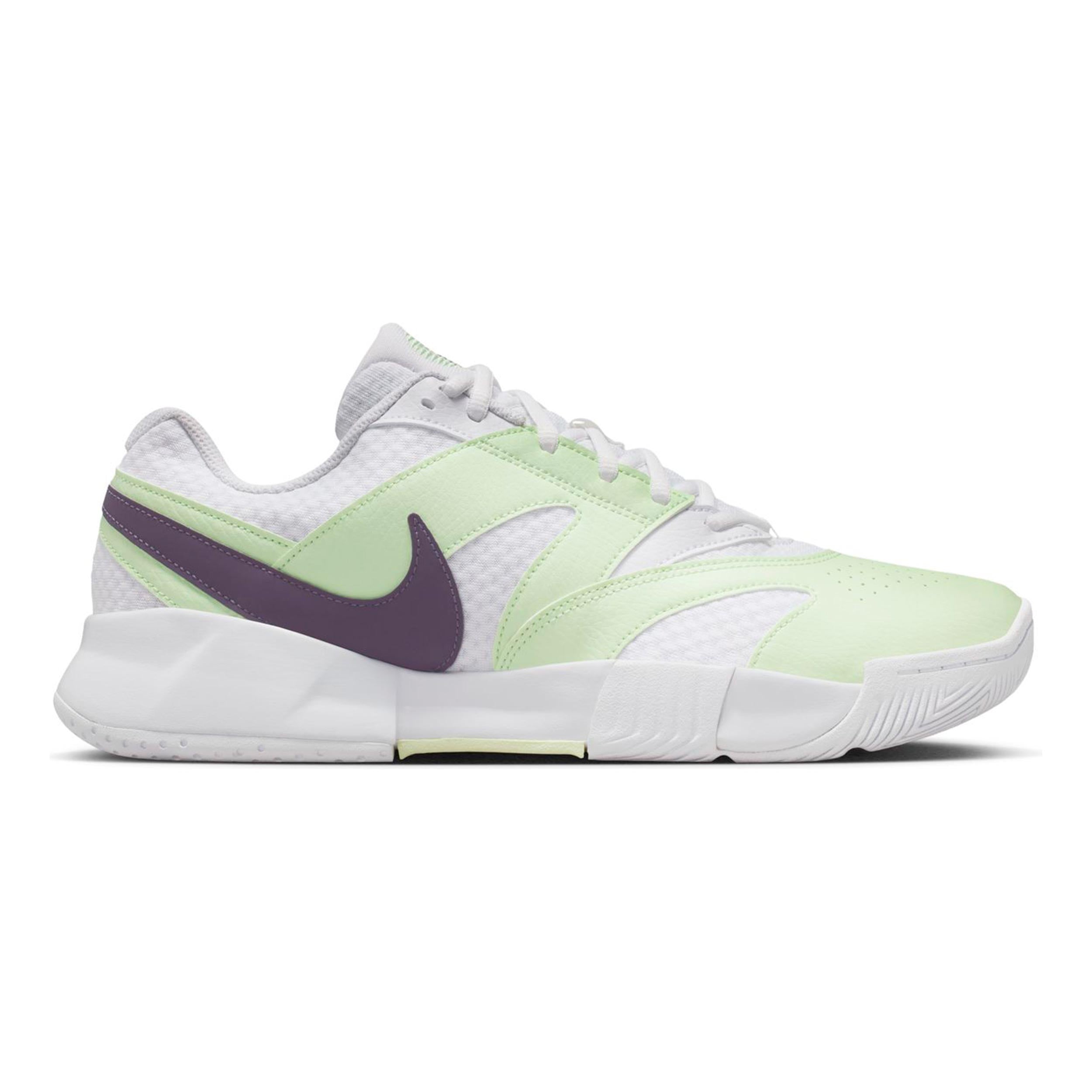 Nike Court Lite 4 Allcourt schoen Heren-wit, lichtgroen