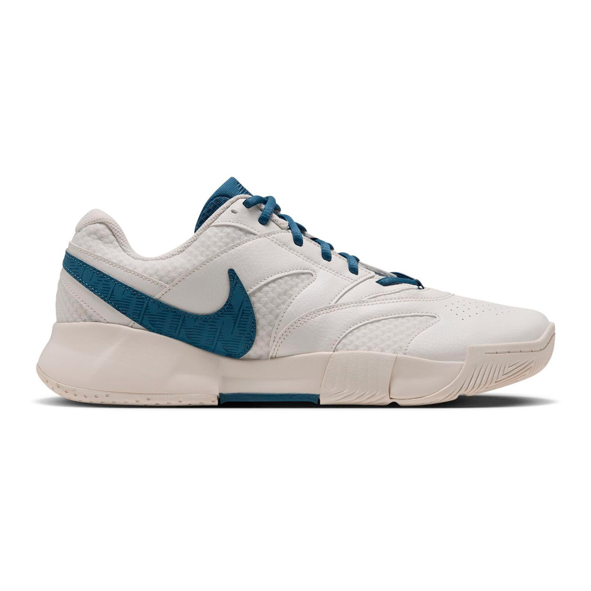 Nike Court Lite 4 Chaussures toutes surfaces Hommes - crème, bleu petrol