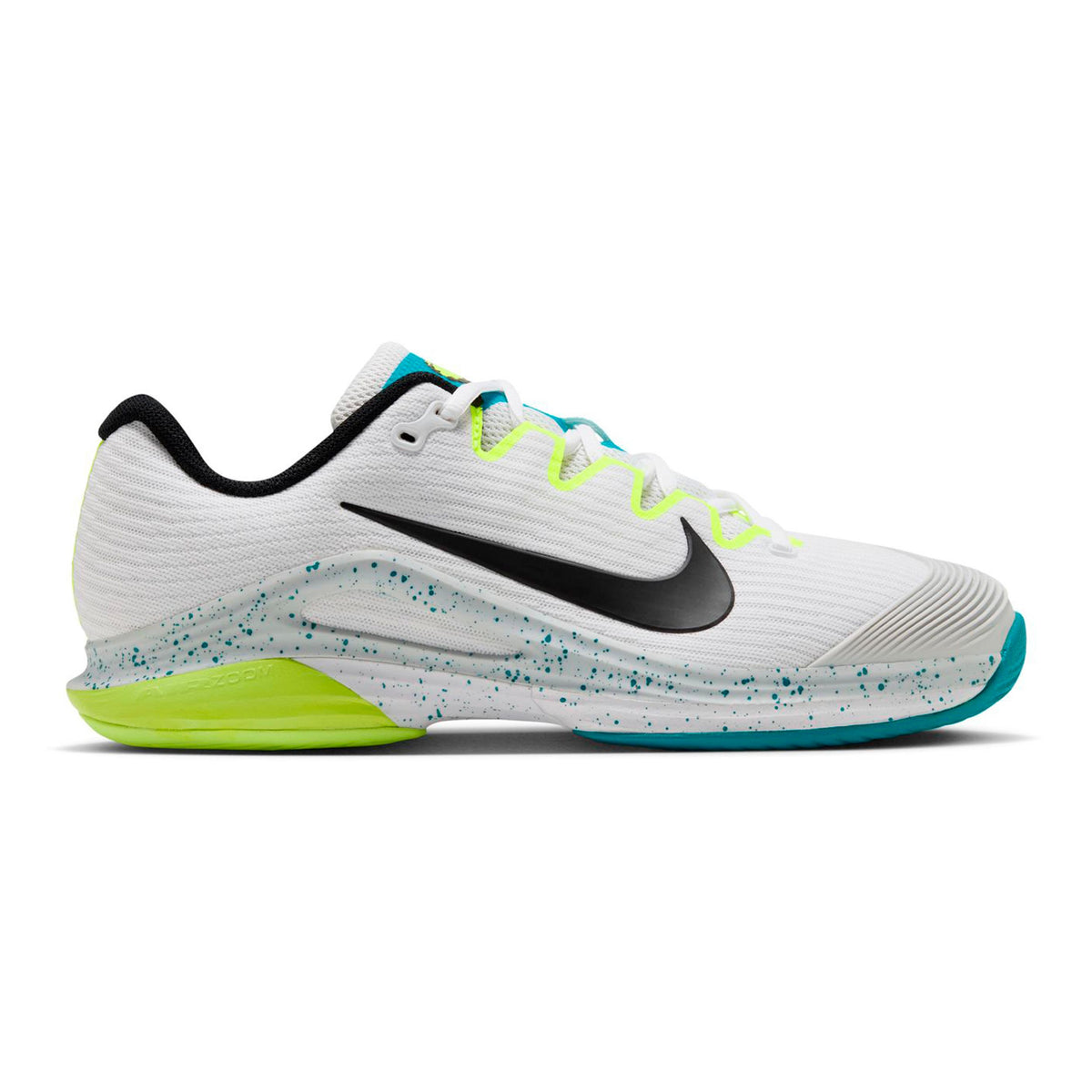 Nike Vapor 12 Allcourt schoen Dames - wit, limoen